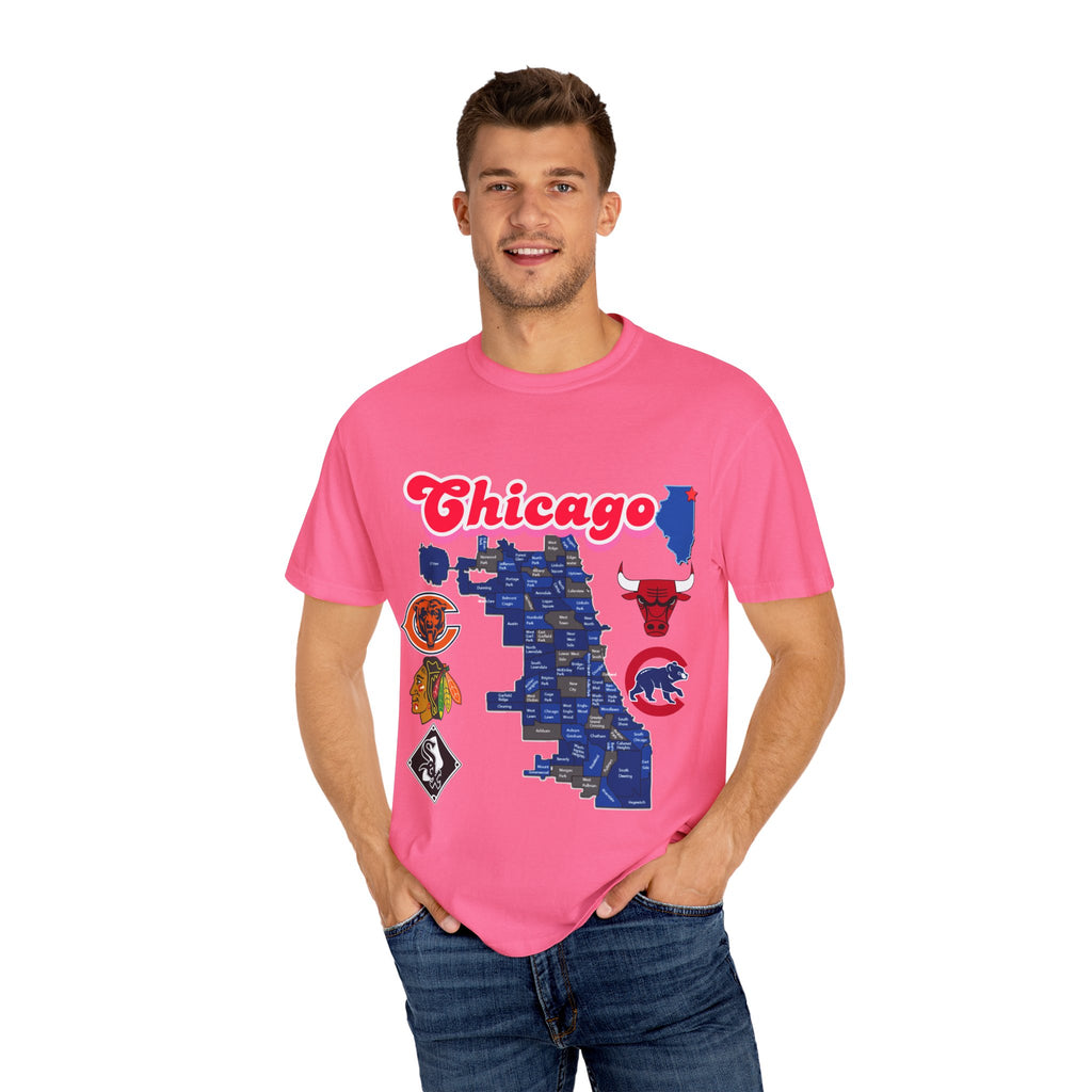 Chicago Unisex T-shirt - Vintage Chicago Design