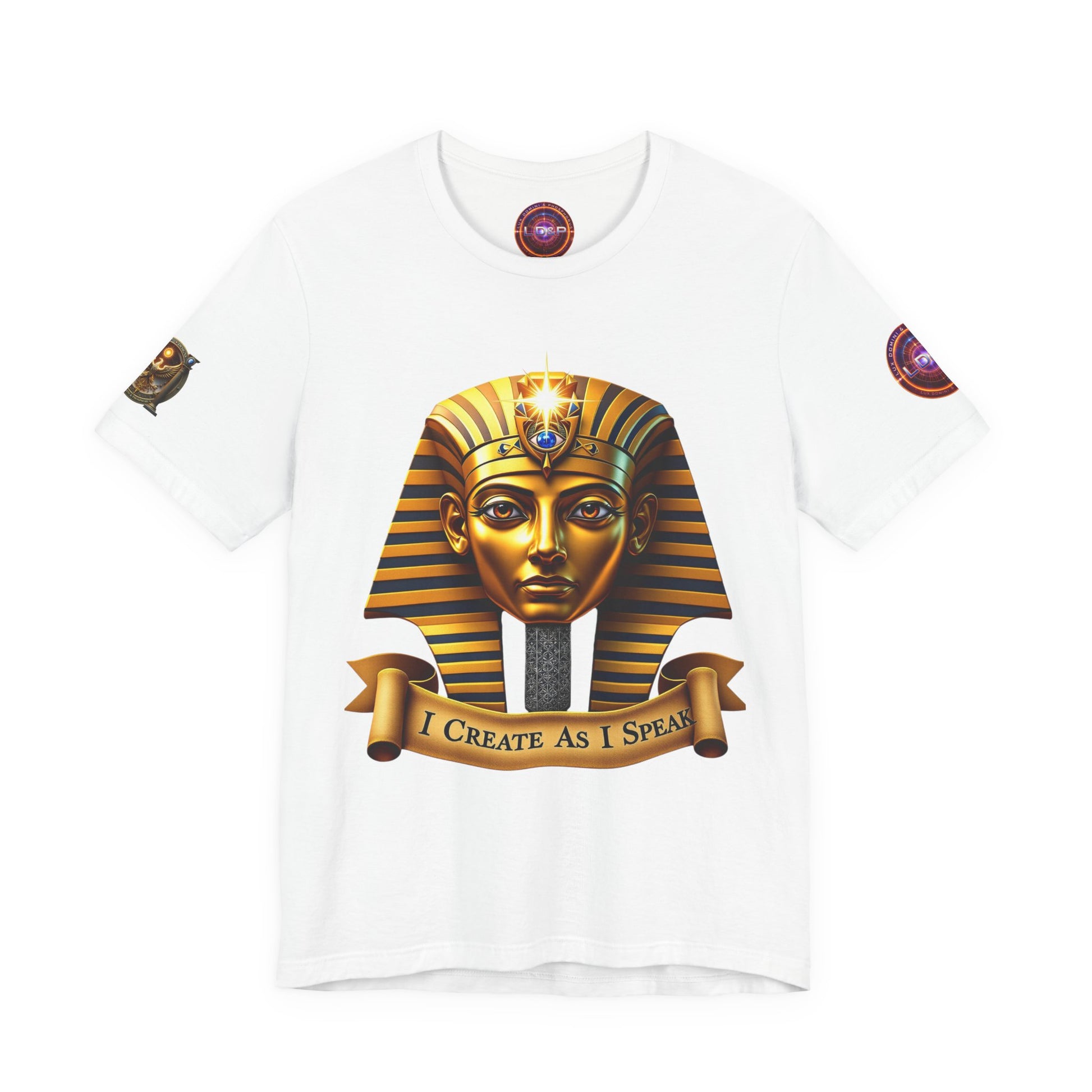 Artist Unisex Tee - I Speak As I Create Design