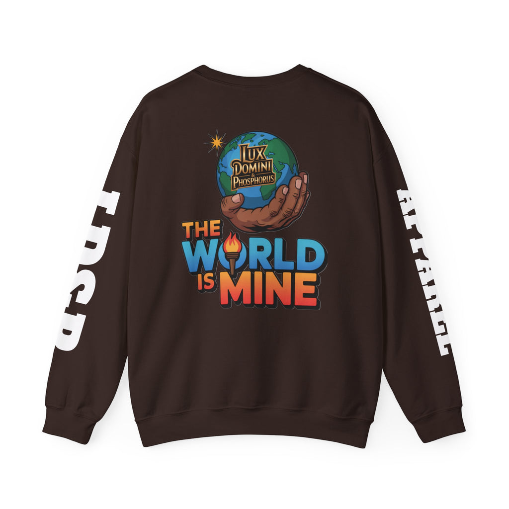 Graphic Sweatshirt - The World Is Mine LD&P APPAREL Design