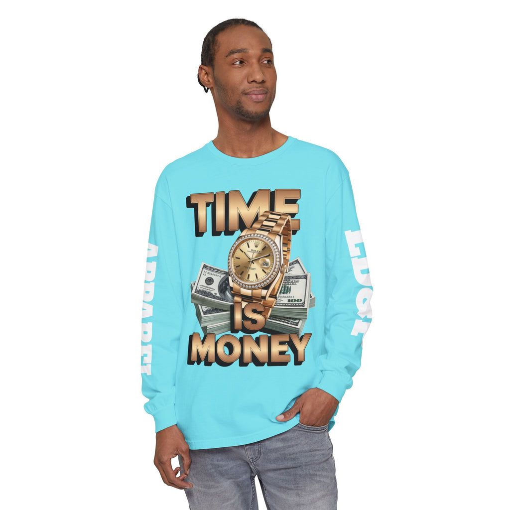 Long Sleeve T-Shirt Time is MONEY Design