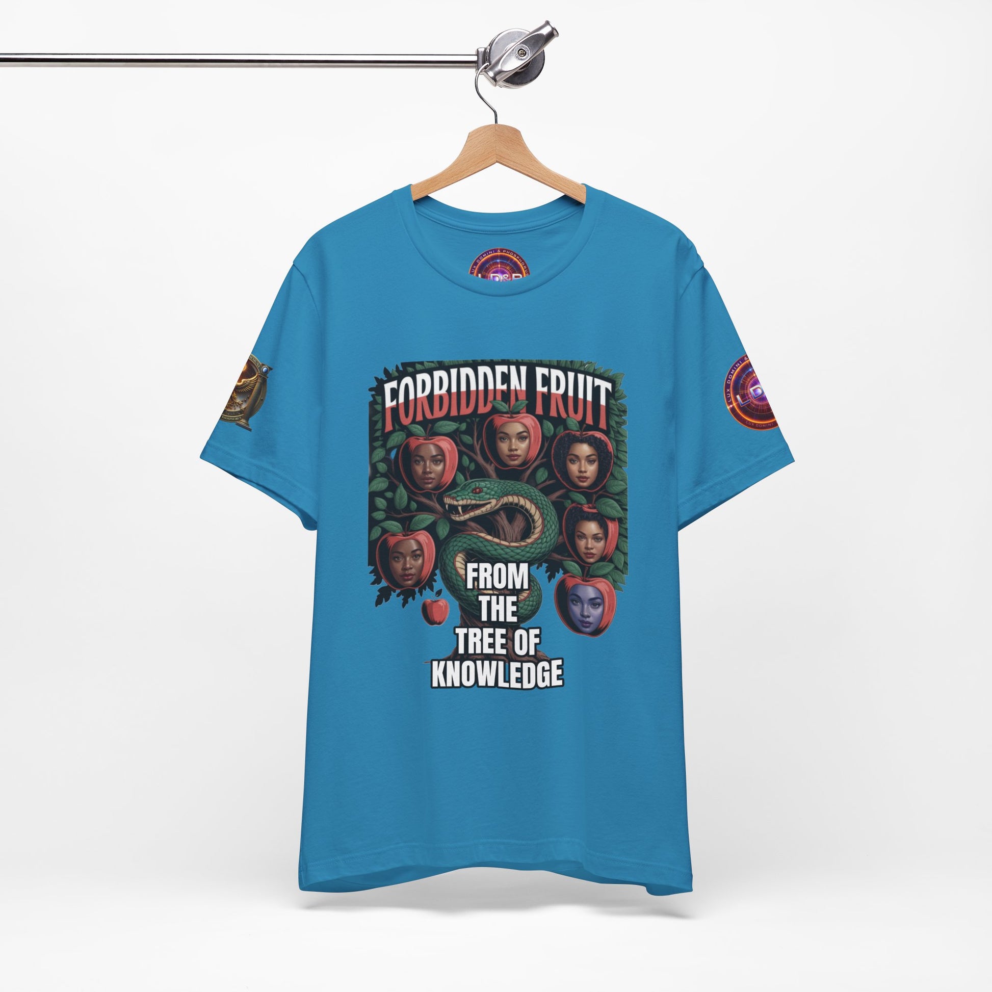 Short Sleeve Tee - Tree of Knowledge Forbidden Fruit Design