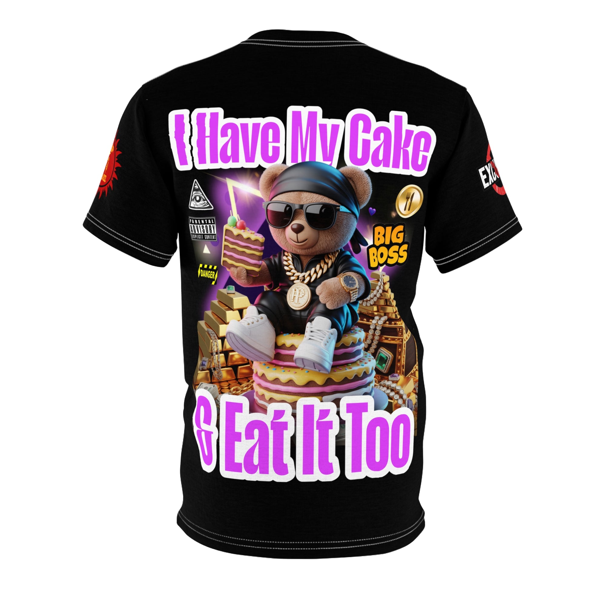 I Have My Cake LD&P APPAREL GRAPHIC Tee Black