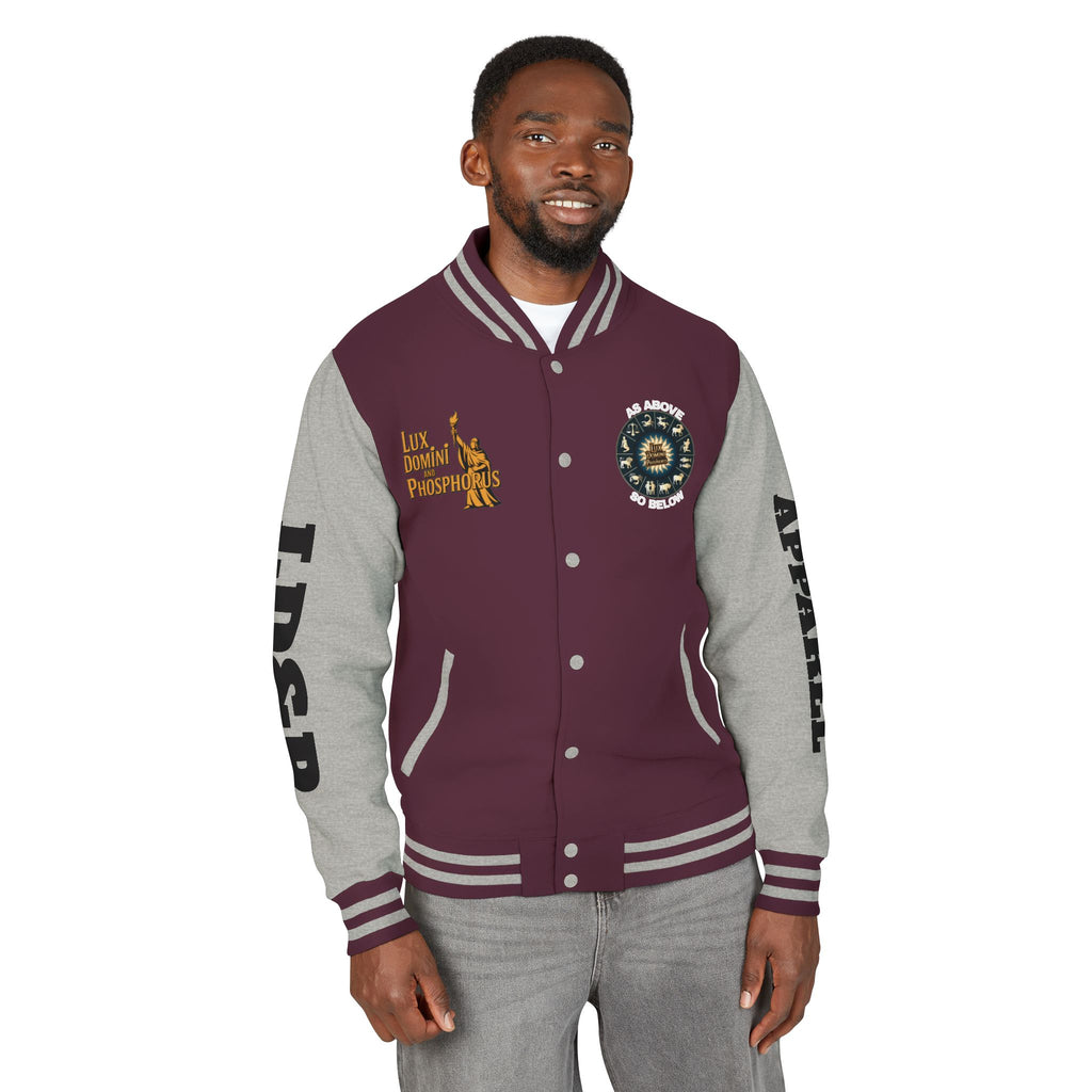 Letterman Jacket - As above so below LD&P APPAREL Design