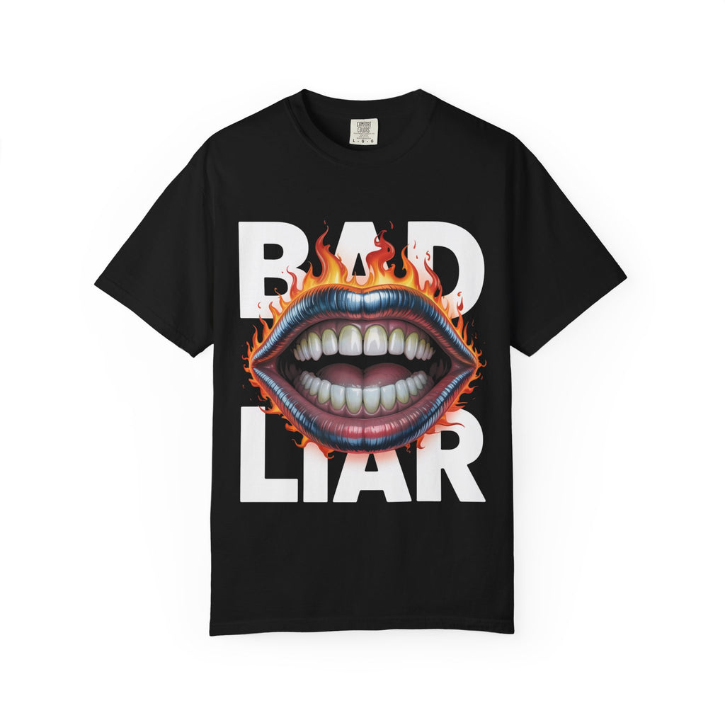 Garment-Dyed T-shirt Bad Liar Design