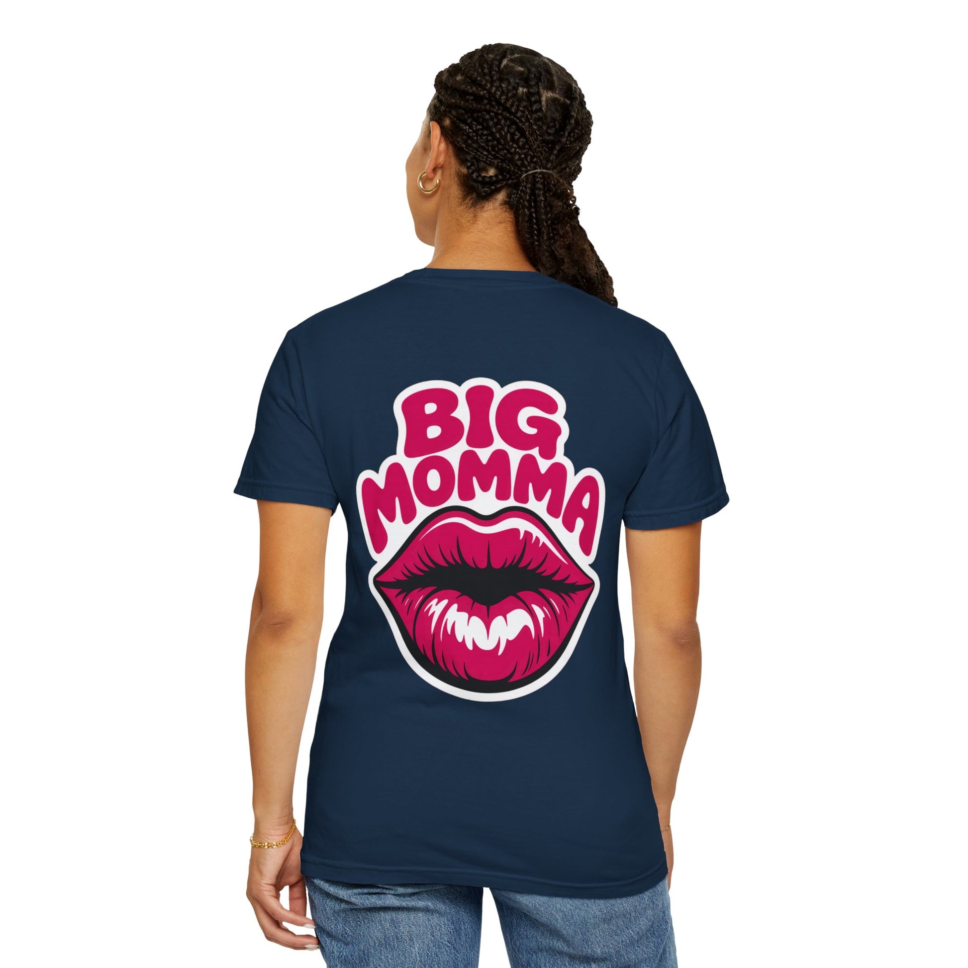 Dyed T-shirt - Big Moma Print