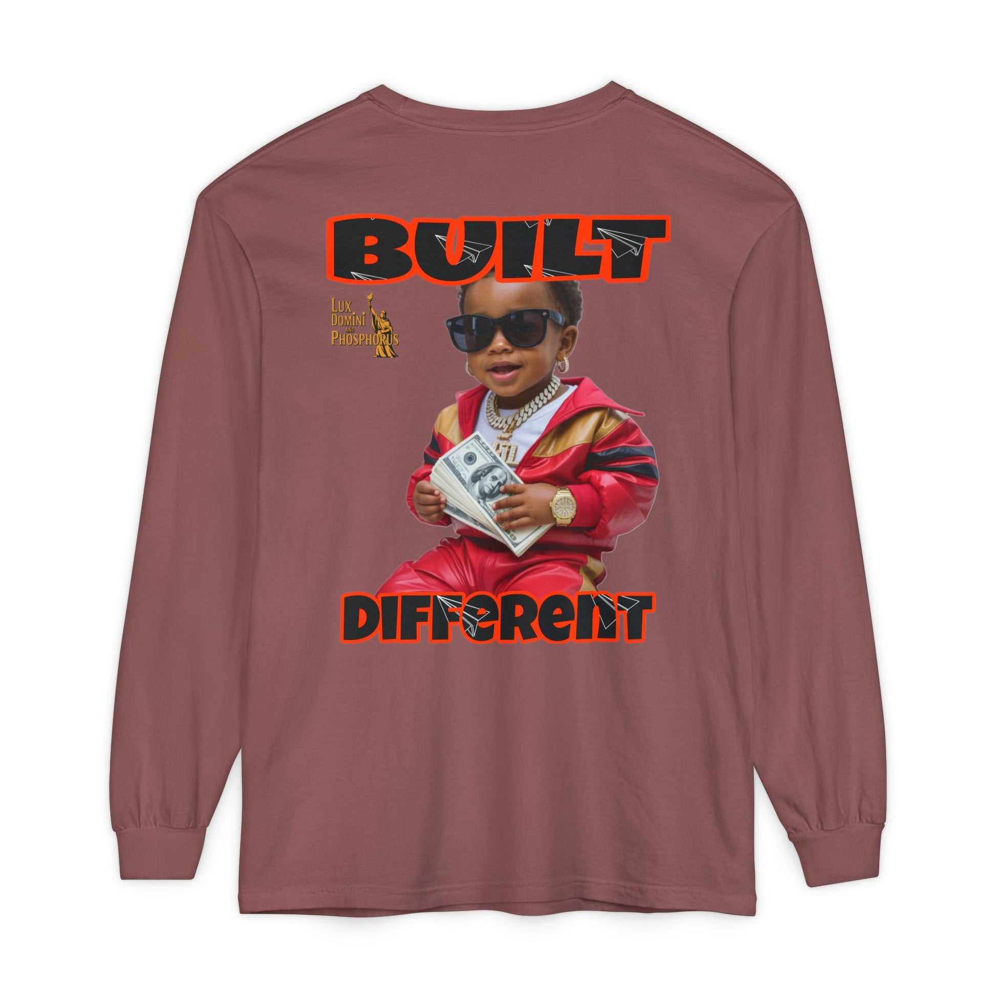 Long Sleeve T-Shirt - Built Different LD&P Apparel Design