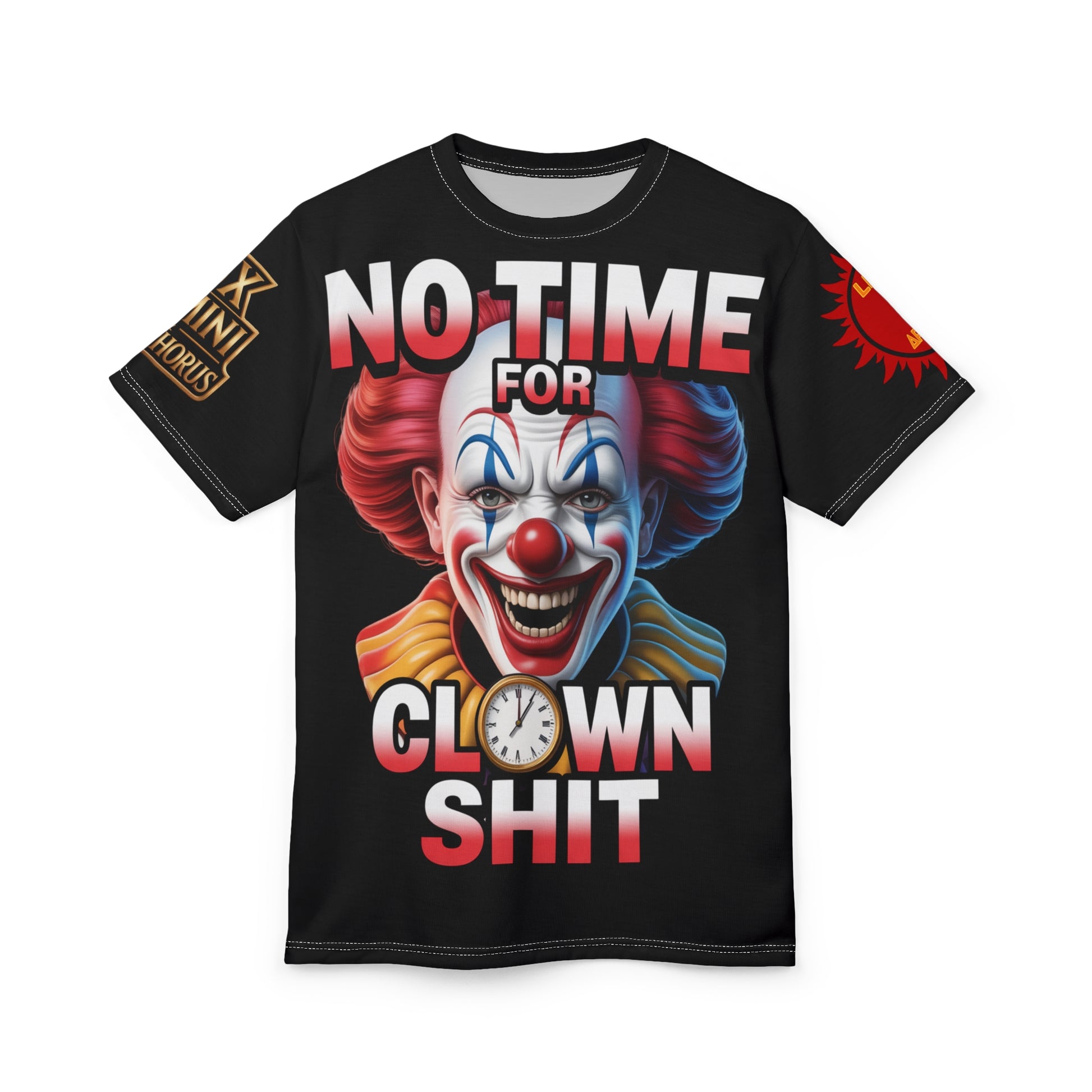T-Shirt No Time For Clowns Unisex
