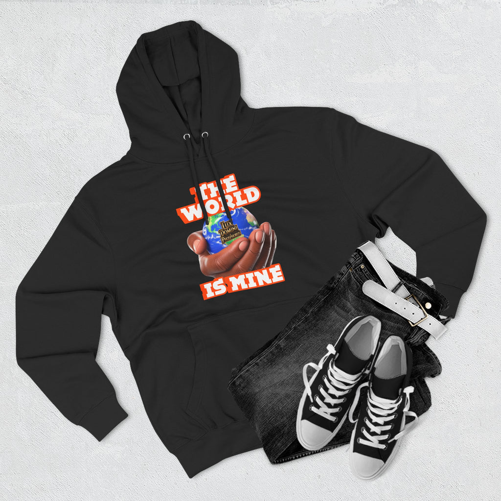 Hoodie - Lux Domini and Phosphorus The World Is Mine Design