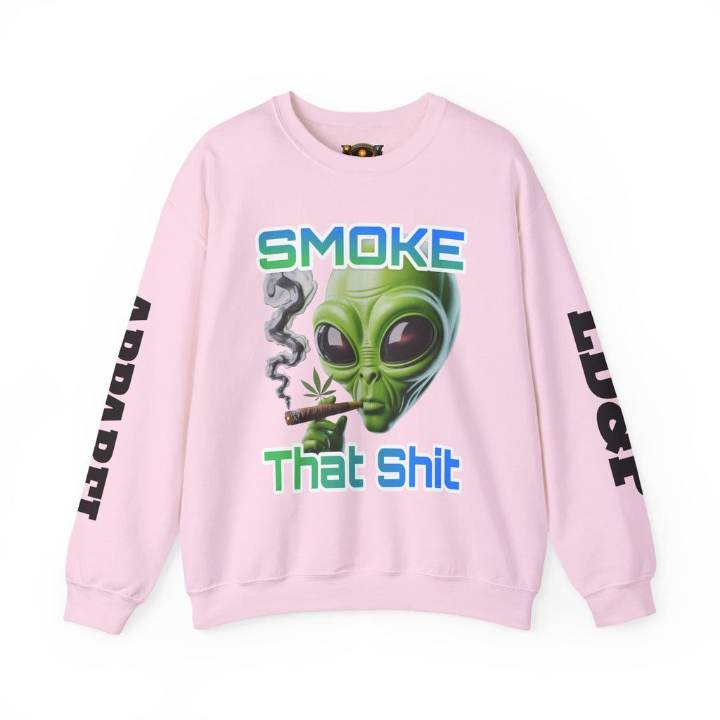 Crewneck Sweatshirt - Smoke That LD&P APPAREL Design