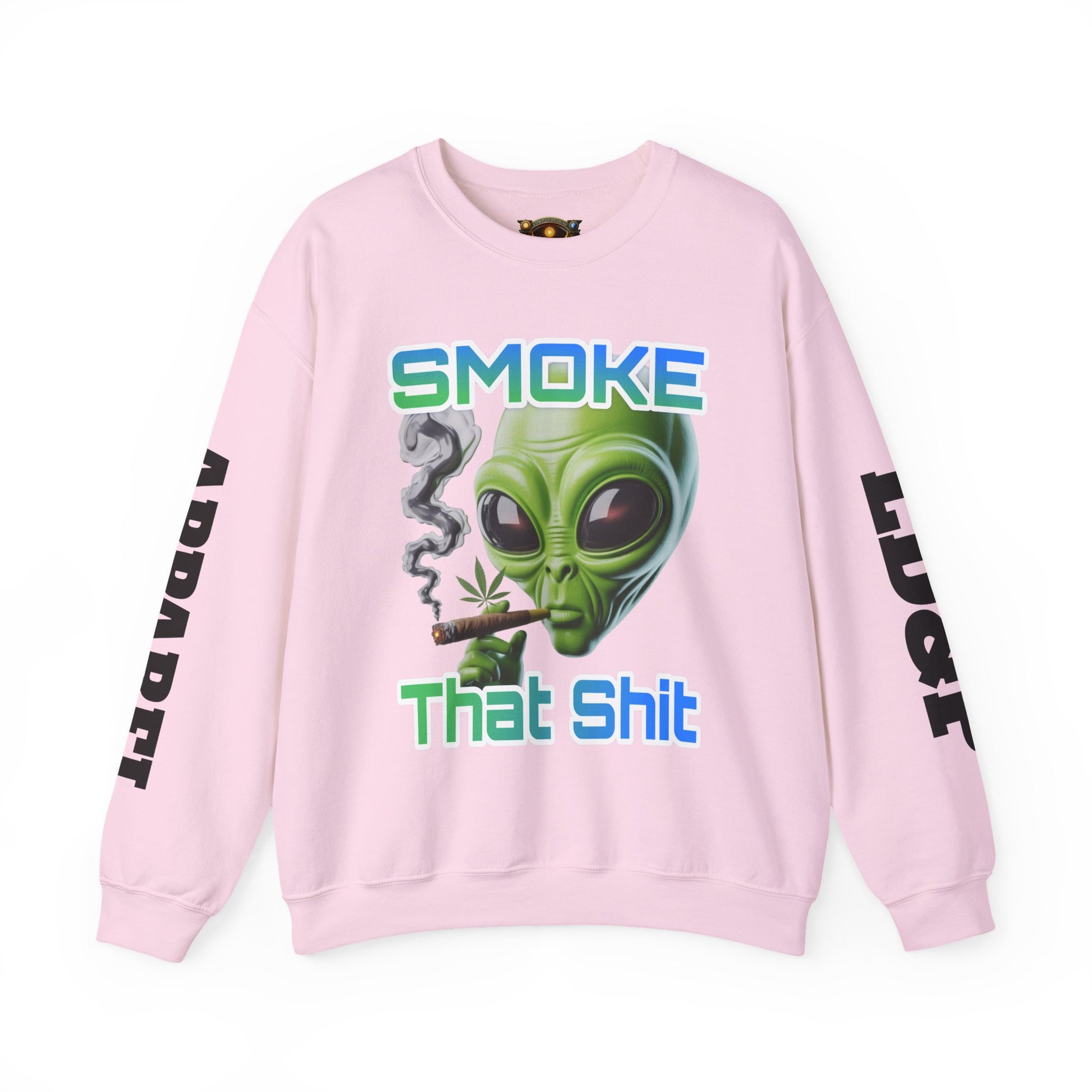 Crewneck Sweatshirt - Smoke That LD&P APPAREL Design