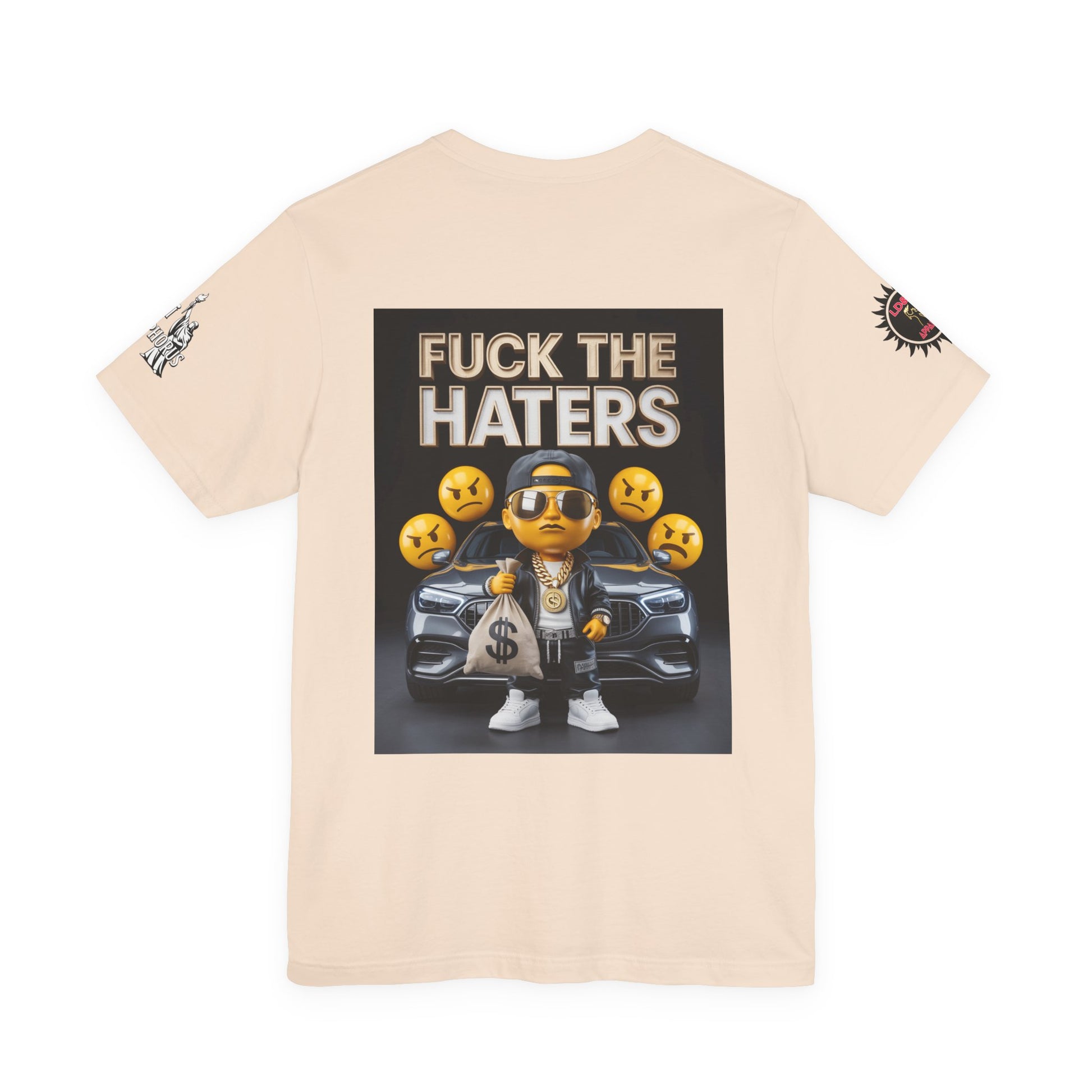 Fuck the Haters Unisex Tee - Bold Graphic Motivational Shirt