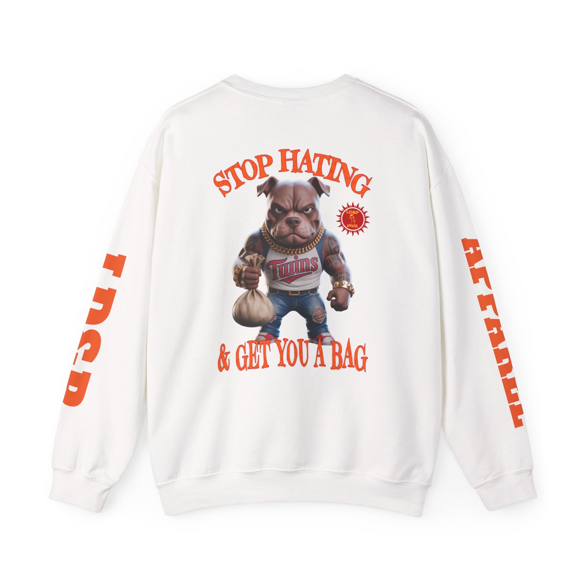 Unisex Sweatshirt Stop Hating LD&P Apparel Design