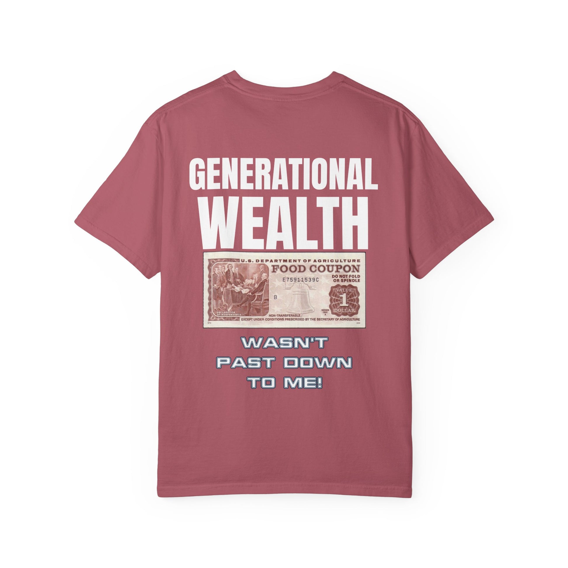 Garment-Dyed T-shirt Generational Wealth Tee