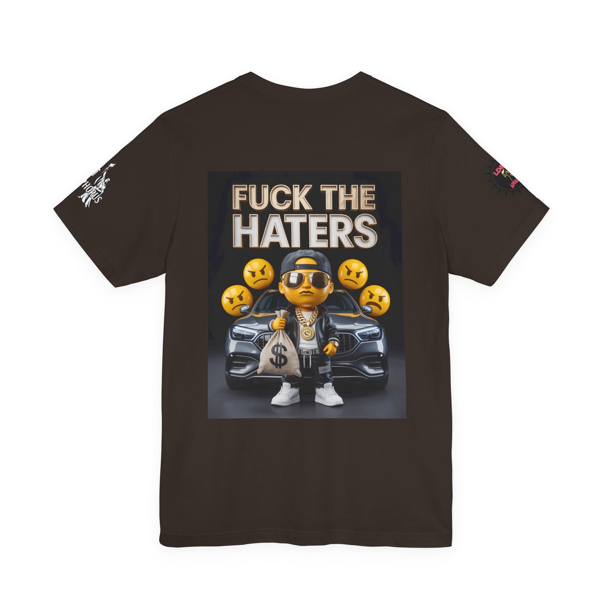 Fuck the Haters Unisex Tee - Bold Graphic Motivational Shirt