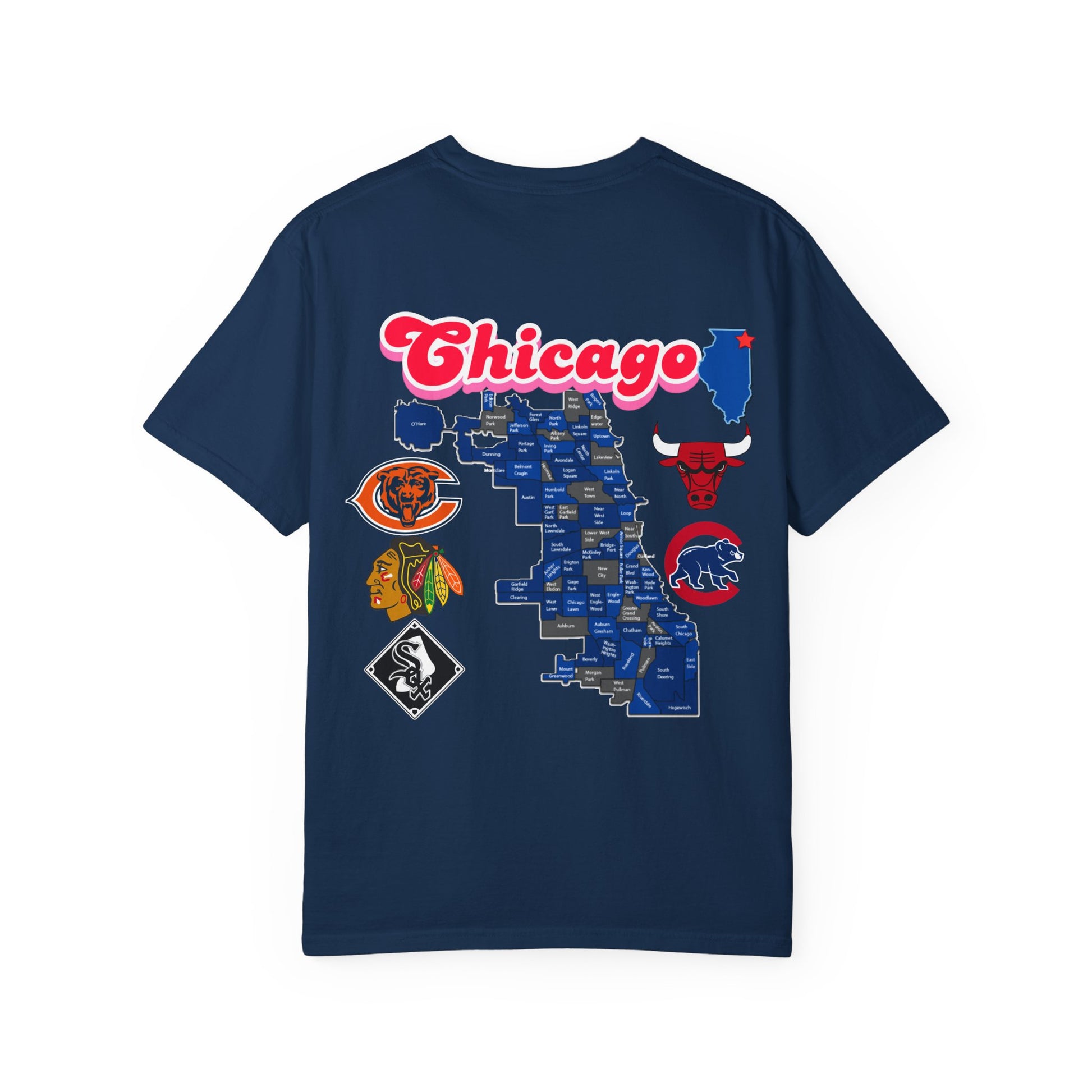 Chicago Unisex T-shirt - Vintage Chicago Design