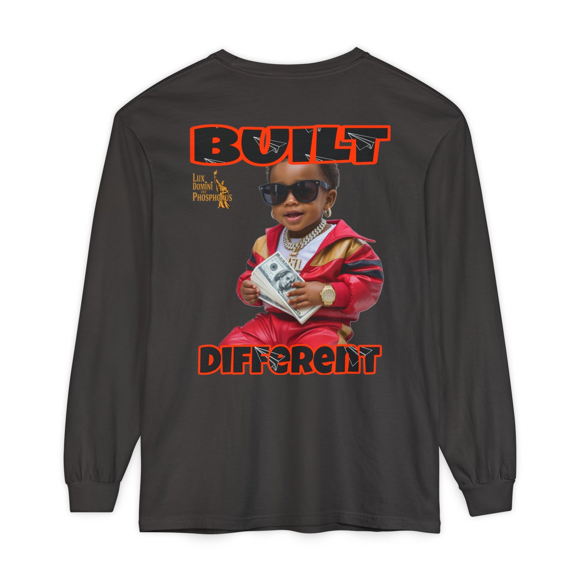 Long Sleeve T-Shirt - Built Different LD&P Apparel Design