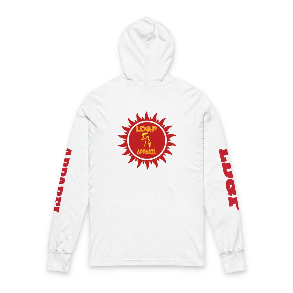 Unisex Hooded Long Sleeve Tee LD&P APPAREL Design