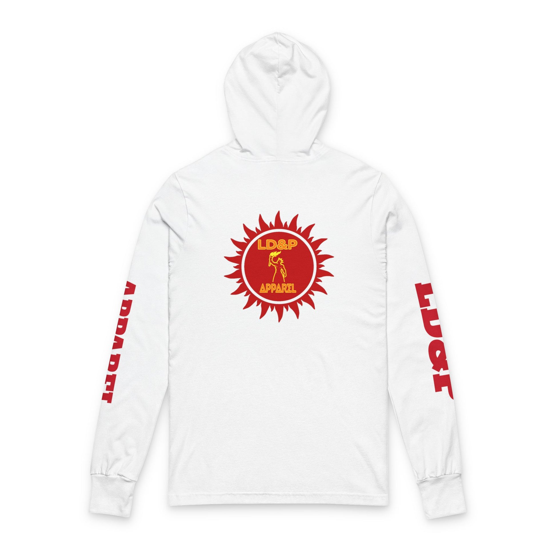 Unisex Hooded Long Sleeve Tee LD&P APPAREL Design