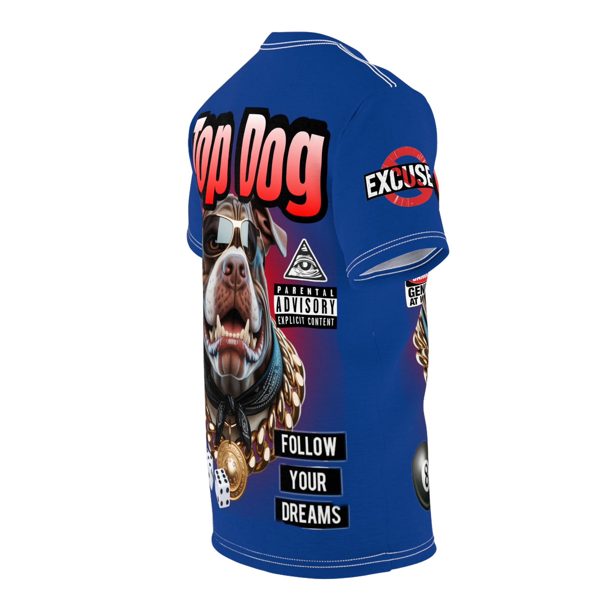 Top Dog LD&P APPAREL GRAPHIC T-Shirt Blue