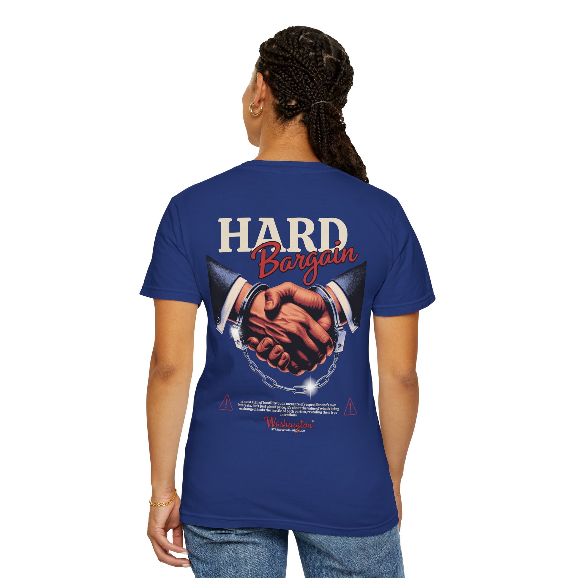 Garment-Dyed T-shirt Hard Bargain Graphic Tee