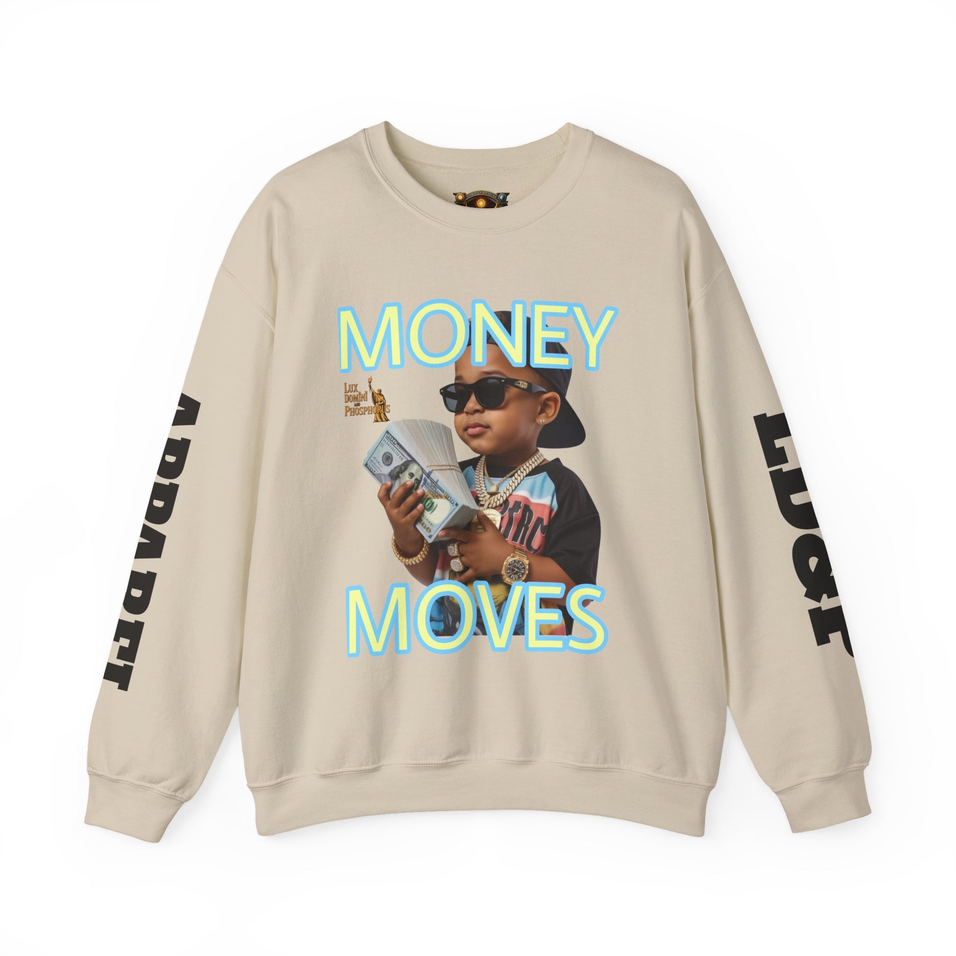 Money Moves Unisex Sweatshirt - LD&P APPAREL