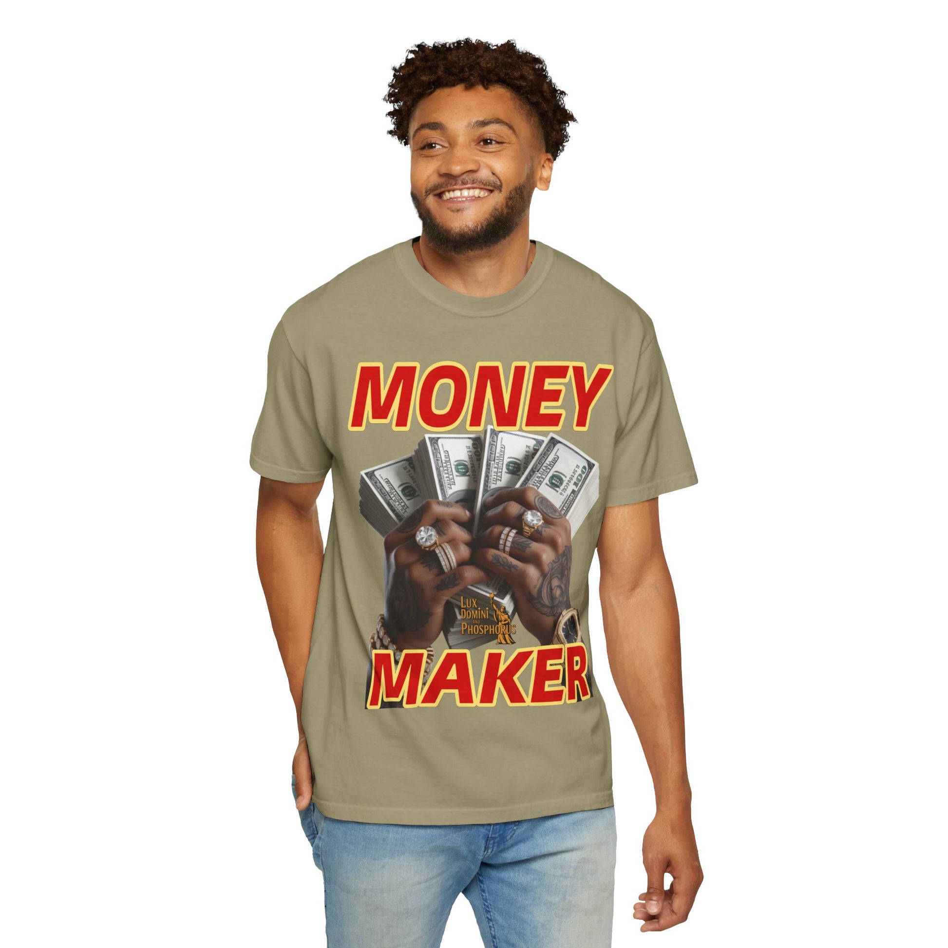 Money Maker T-Shirt - Unisex Garment-Dyed Tee