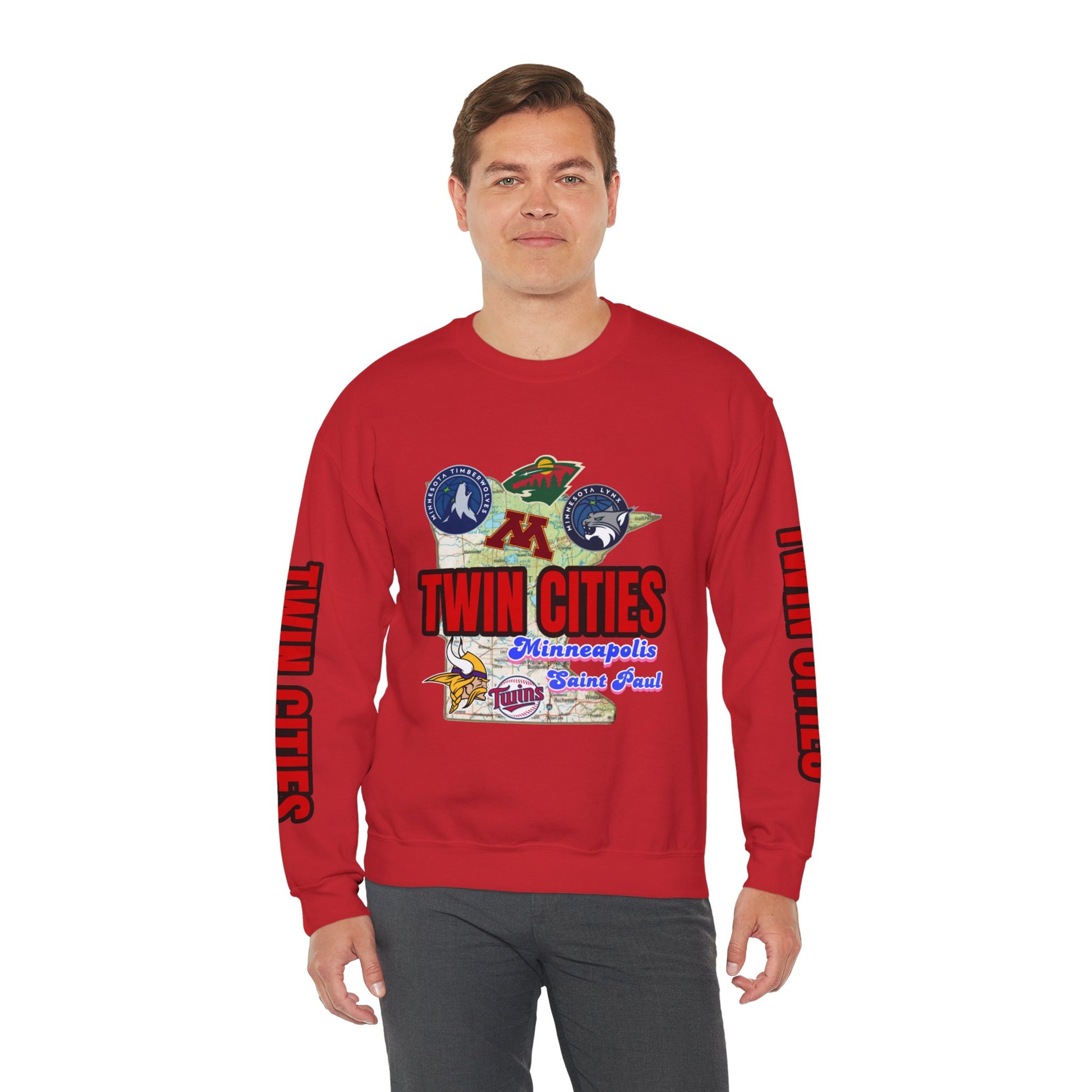 Crewneck Sweatshirt TWIN CITIES Urban Design
