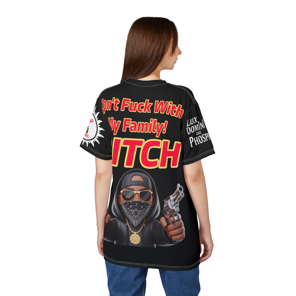 Don't Fuck With My Family Unisex Tee - Lux Domini and Phosphorus LD&P Apparel Design