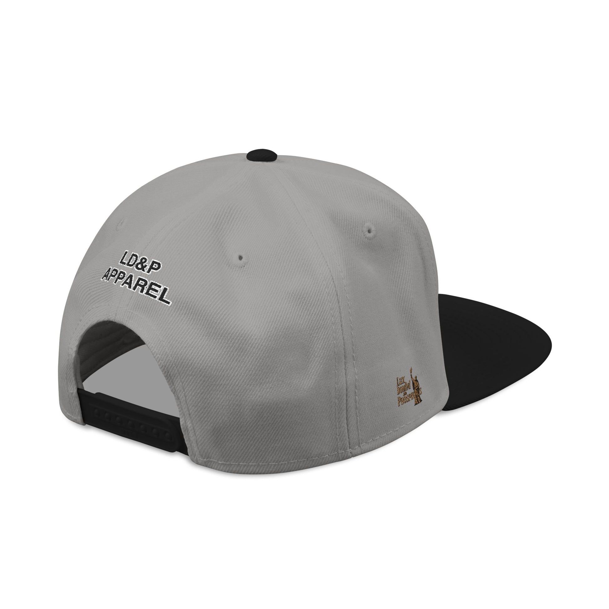 Embroidered Snapback Cap - LD&P Apparel Design