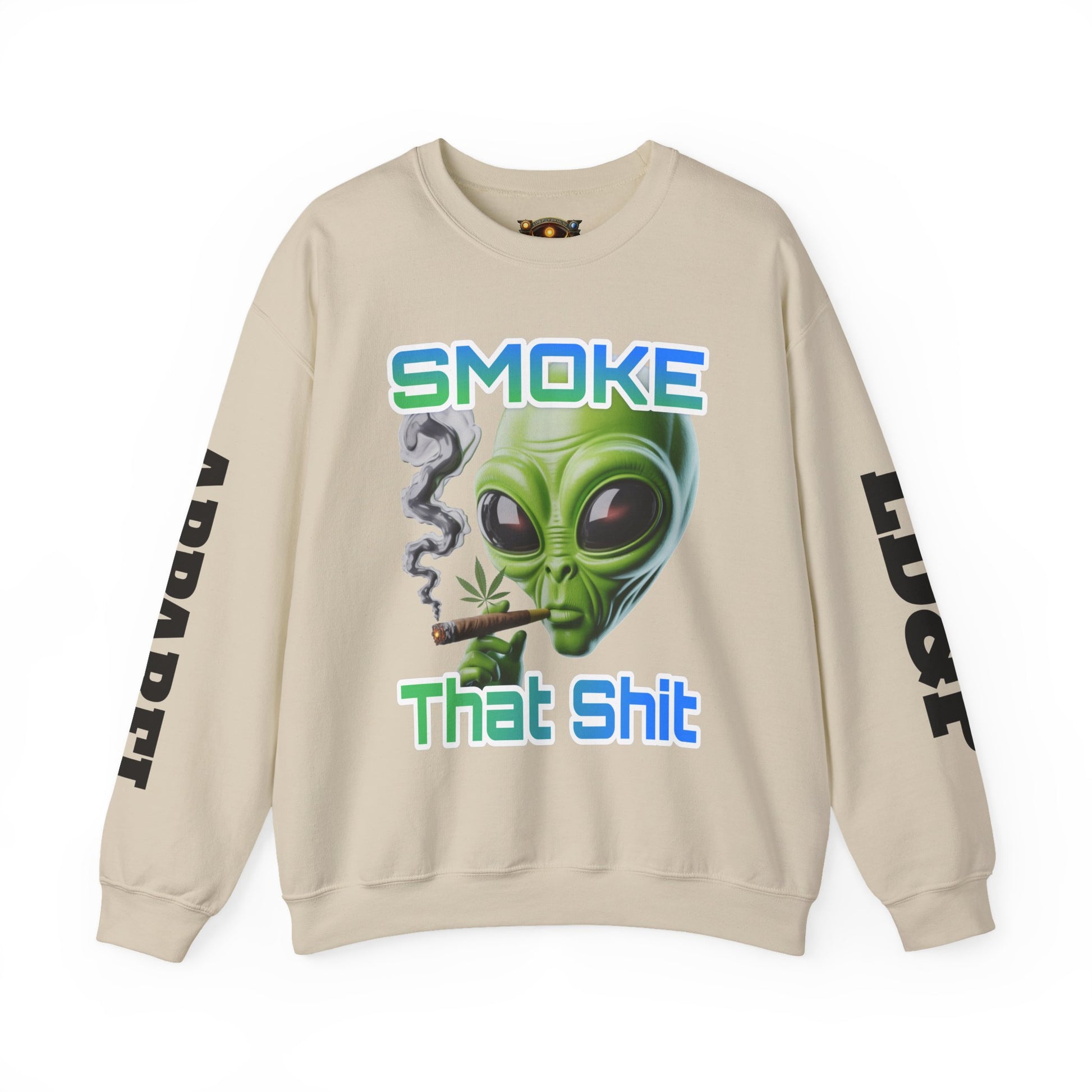 Crewneck Sweatshirt - Smoke That LD&P APPAREL Design