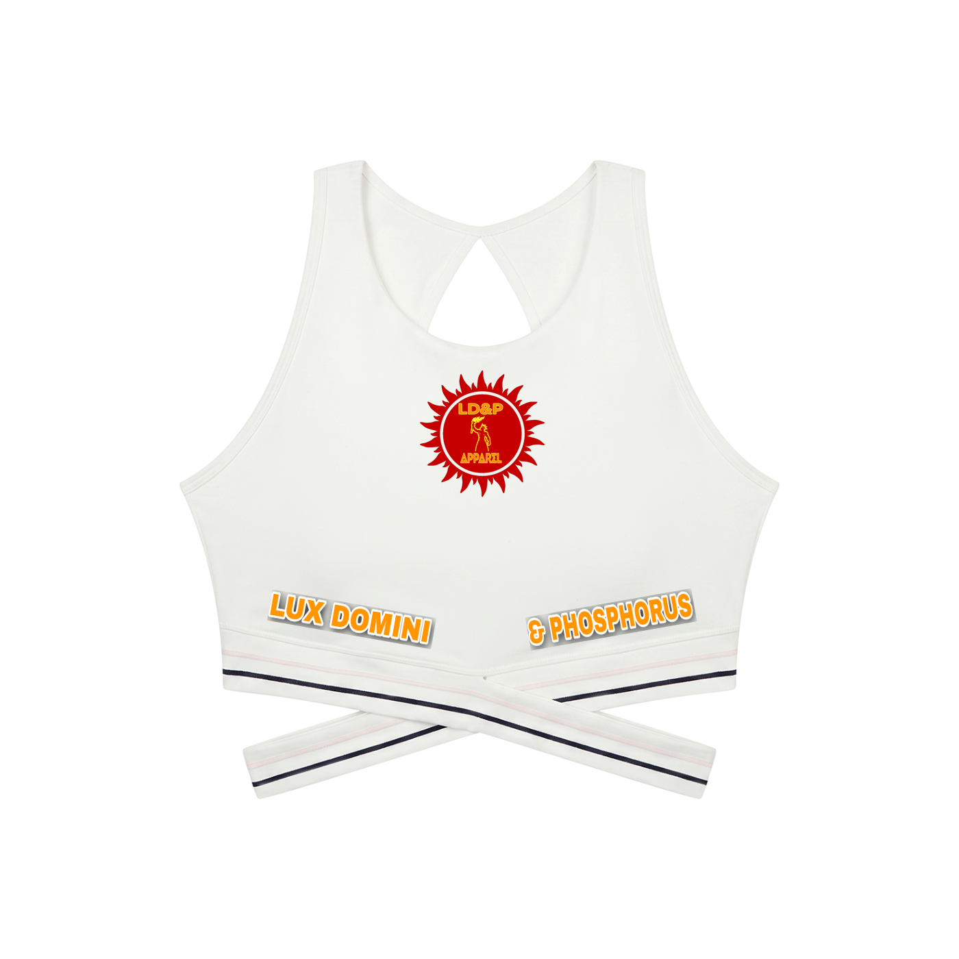Women’s Criss-Cross Band Sports Bra