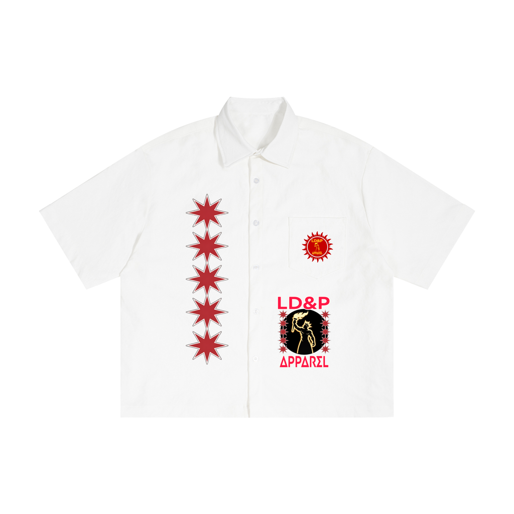 LD&P APPAREL Unisex Boxy Heavyweight Short Sleeve Shirt