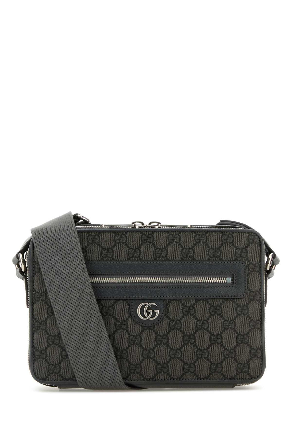 Gucci Men Gg Fabric Crossbody Bag