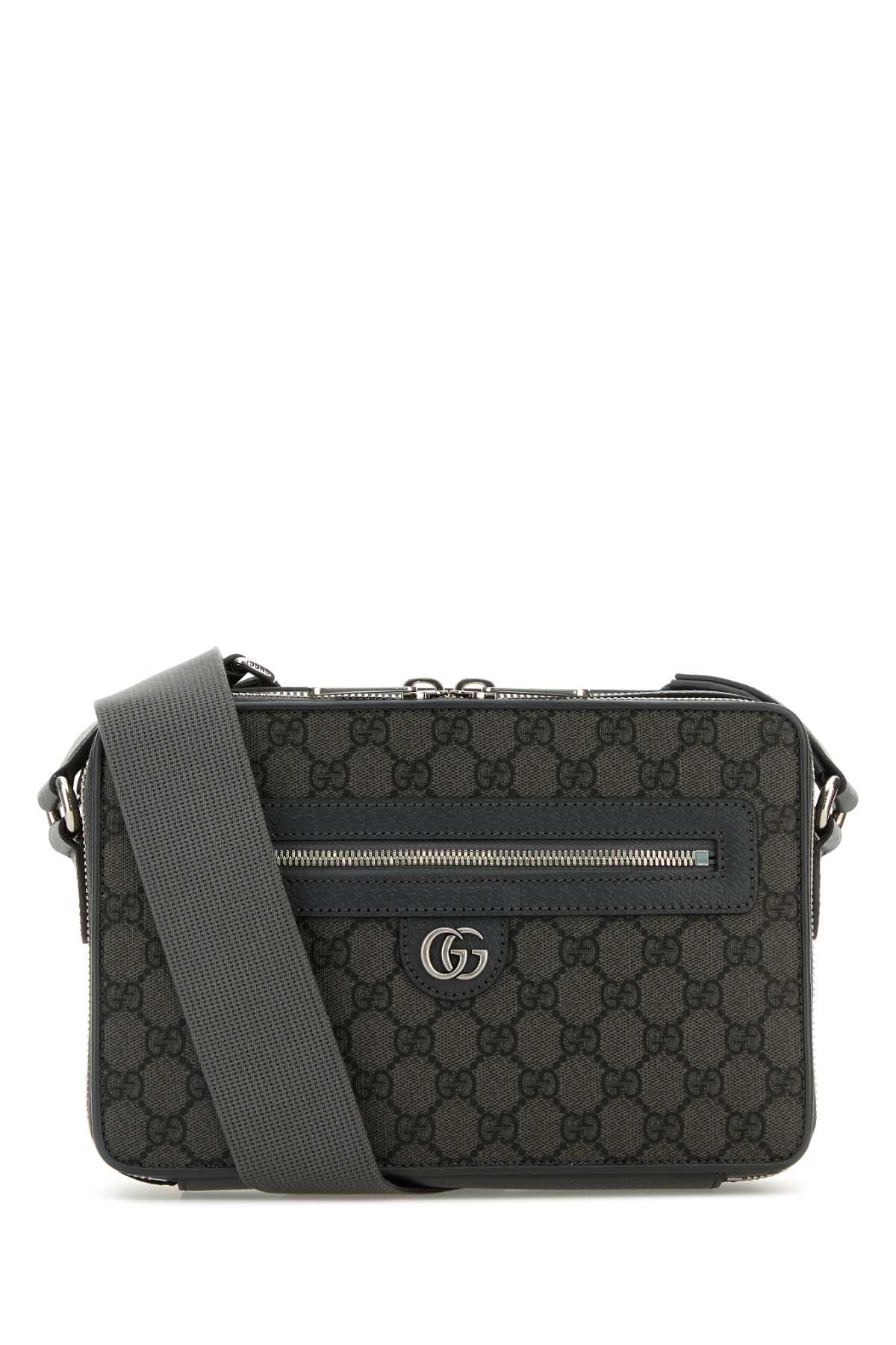 Gucci Men Gg Fabric Crossbody Bag