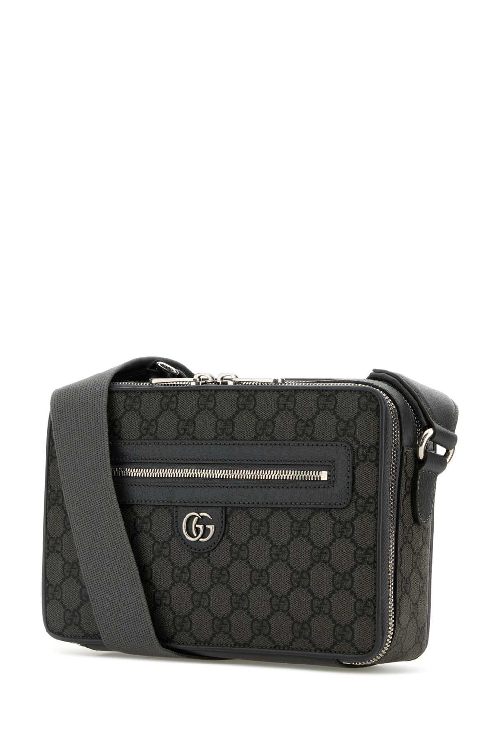 Gucci Men Gg Fabric Crossbody Bag