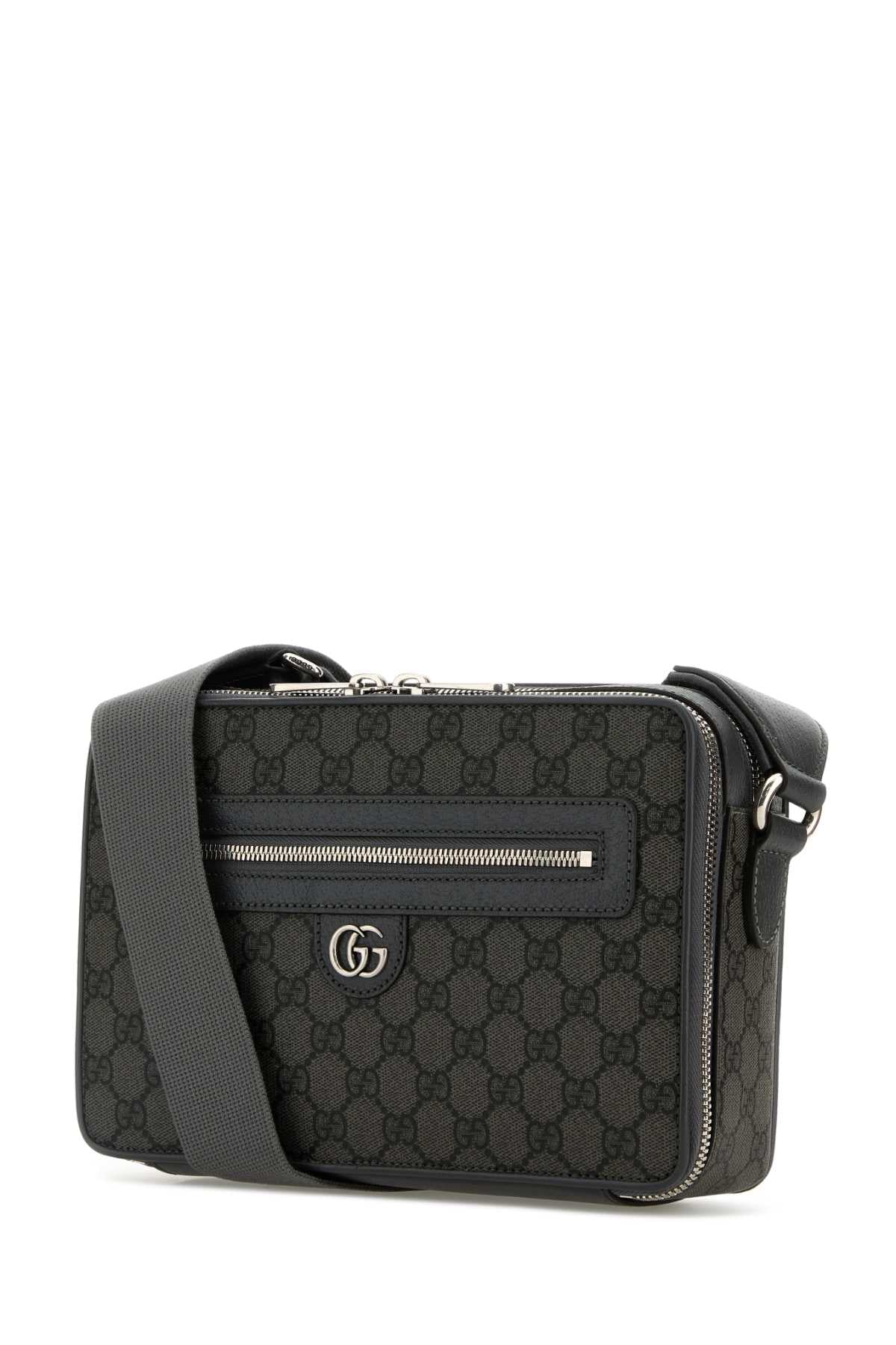 Gucci Men Gg Fabric Crossbody Bag