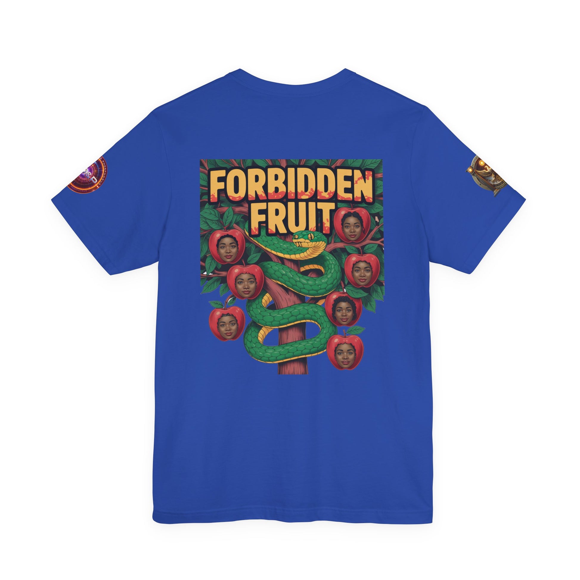 Short Sleeve Tee - Tree of Knowledge Forbidden Fruit Design