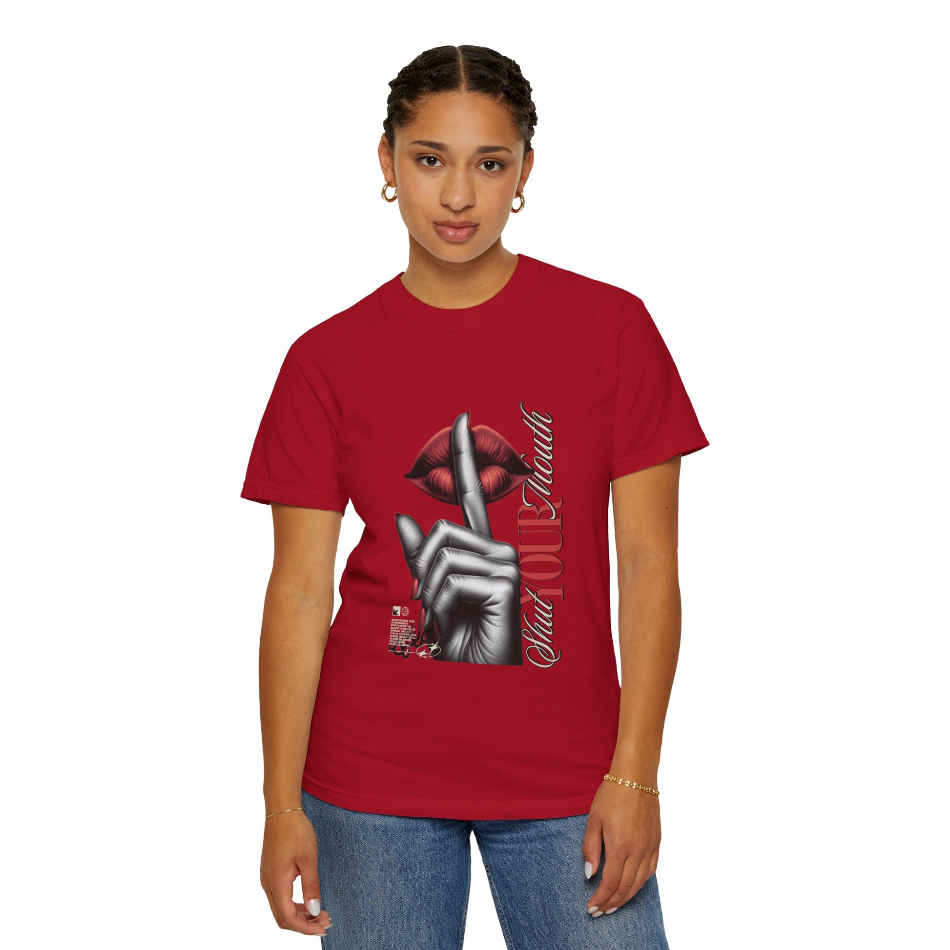 Dyed T-shirt - Big Moma Print
