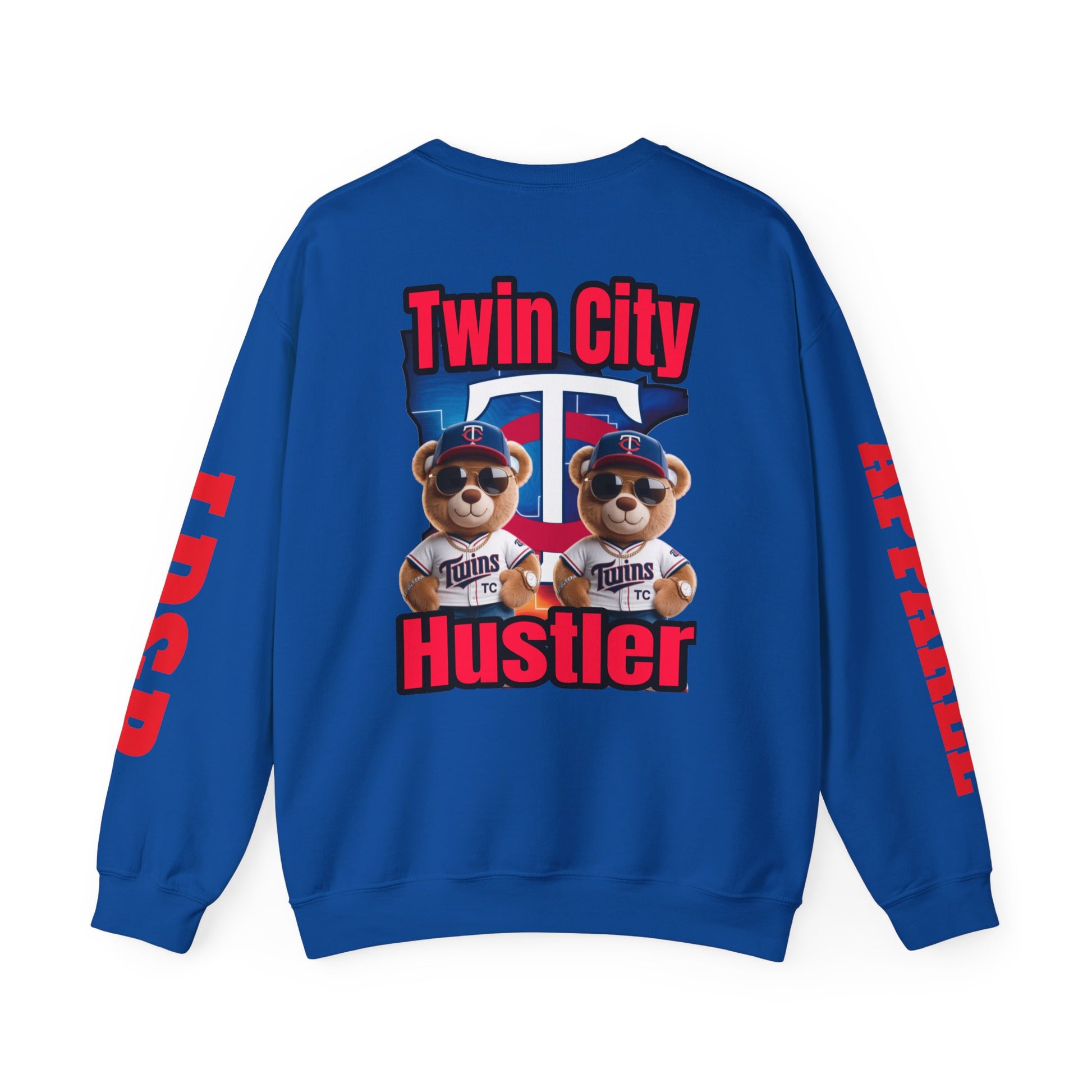 Crewneck Sweatshirt Twin City Hustler LD&P Apparel Design