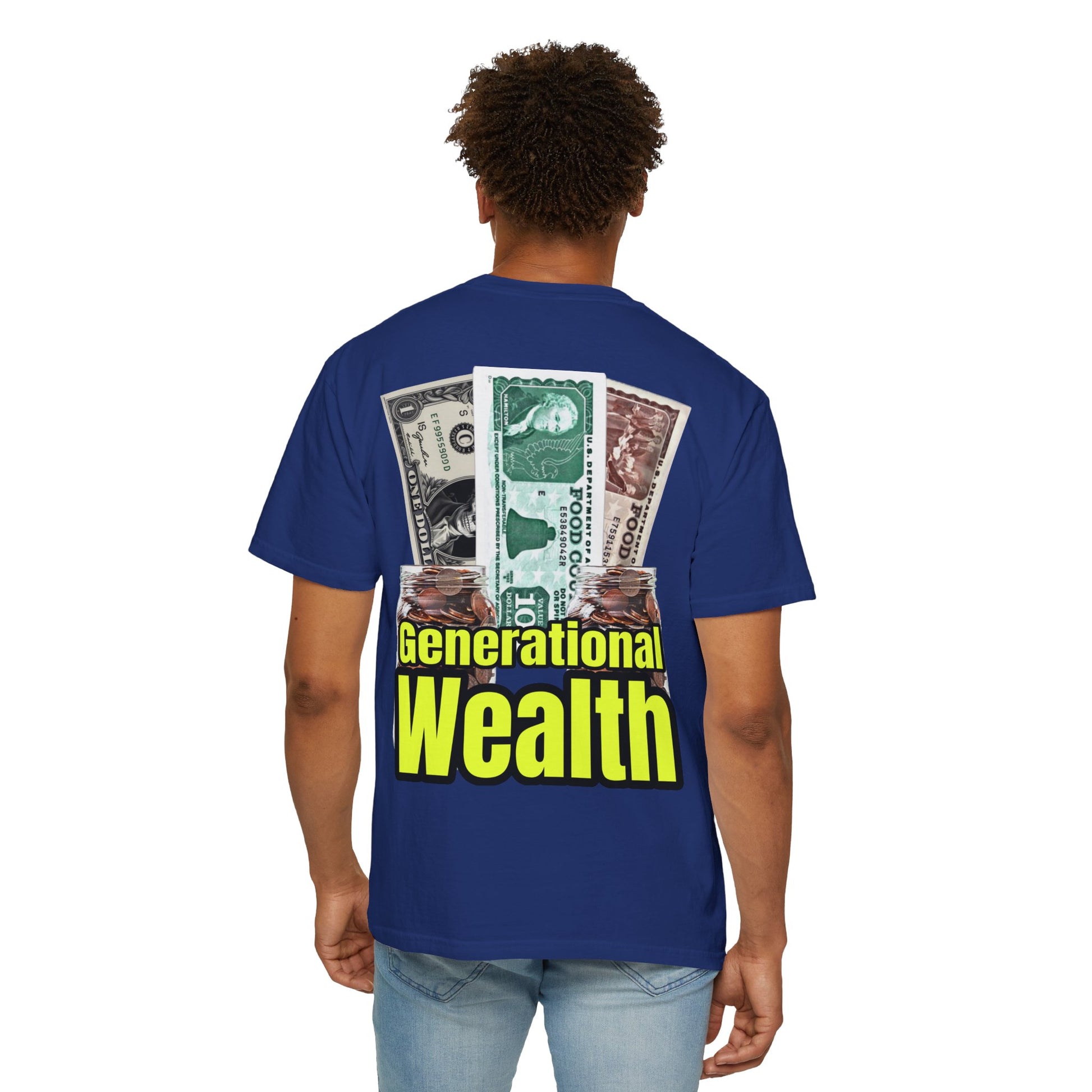 Garment-Dyed T-shirt Generational Wealth Tee