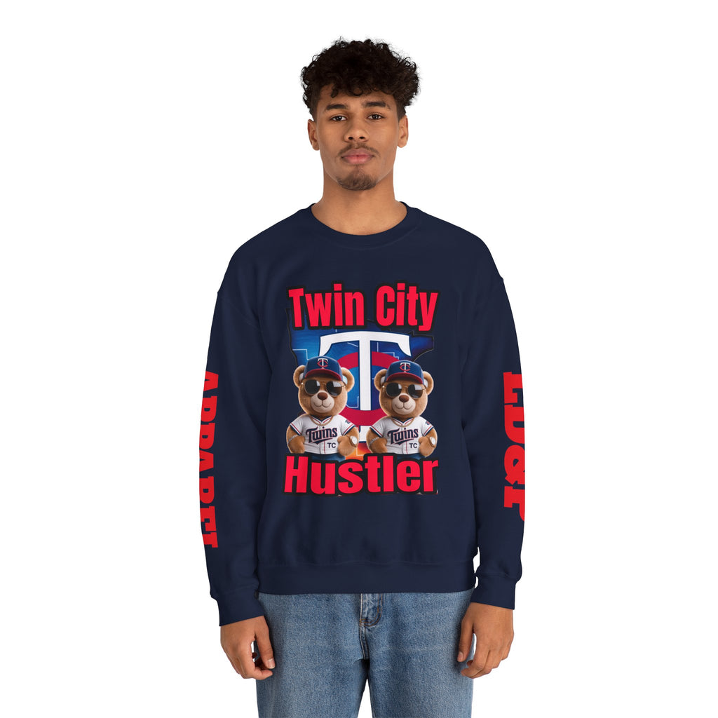 Crewneck Sweatshirt Twin City Hustler LD&P Apparel Design