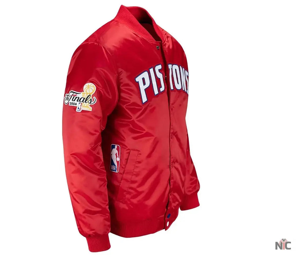 20th Anniversary Detroit Pistons Red Jacket