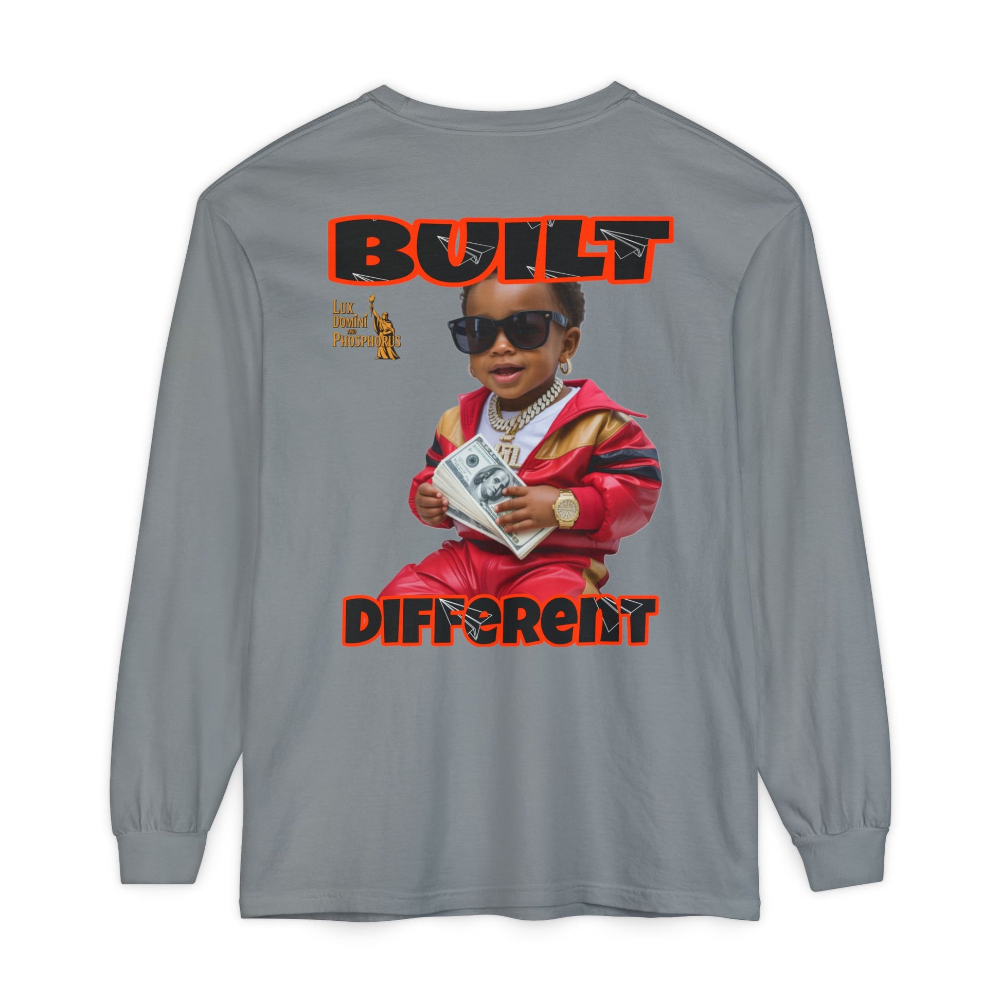 Long Sleeve T-Shirt - Built Different LD&P Apparel Design