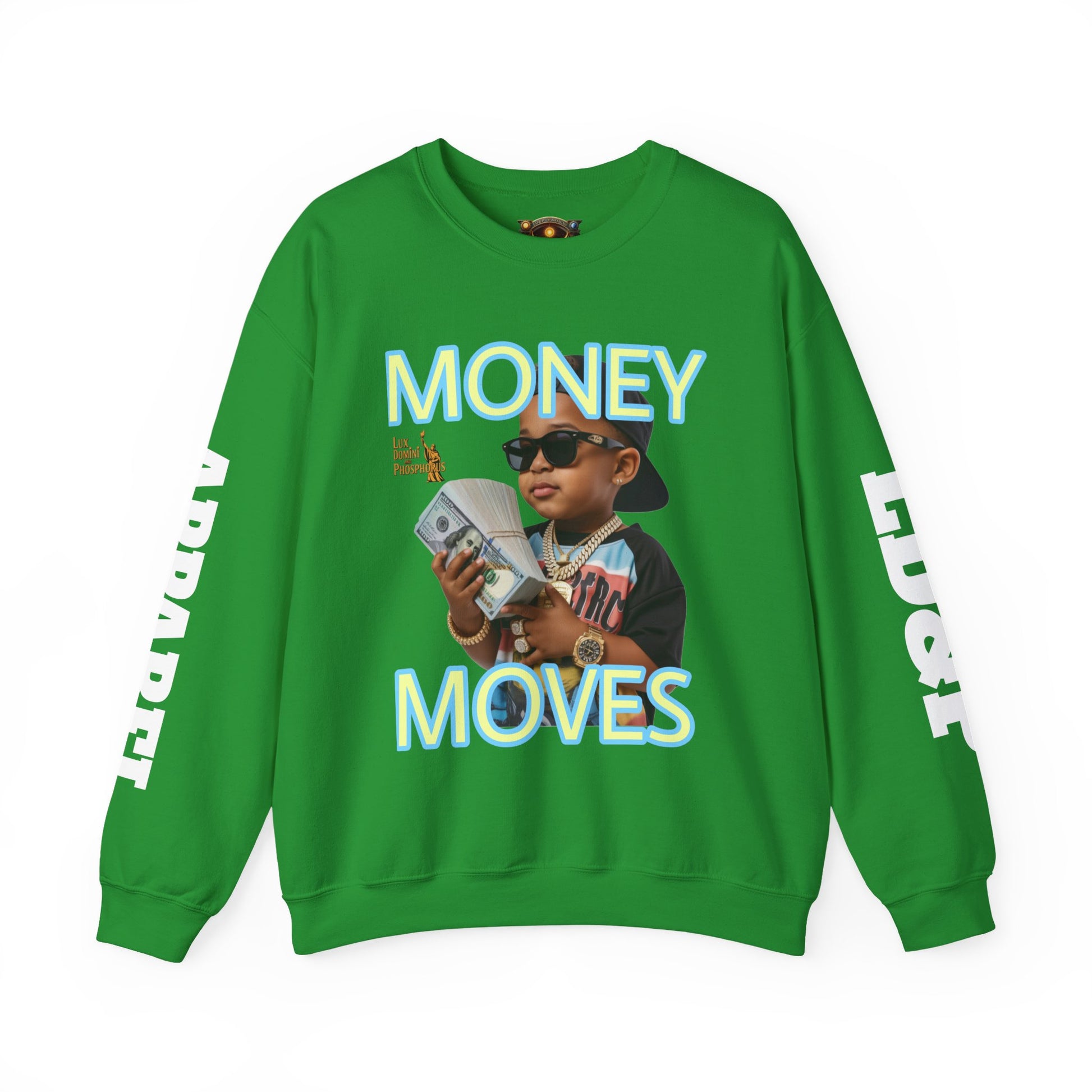 Money Moves Unisex Sweatshirt - LD&P APPAREL