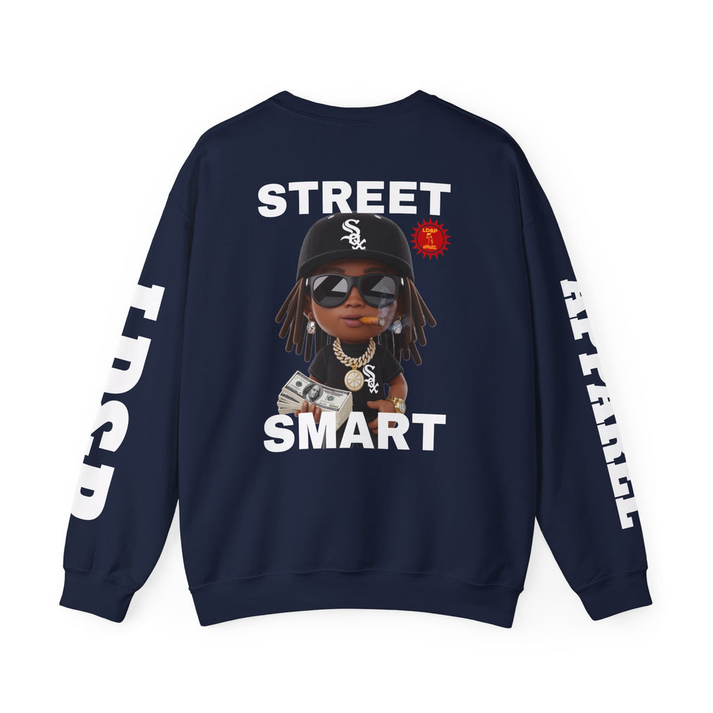 Street Smart Crewneck Sweatshirt - Urban Casual Wear