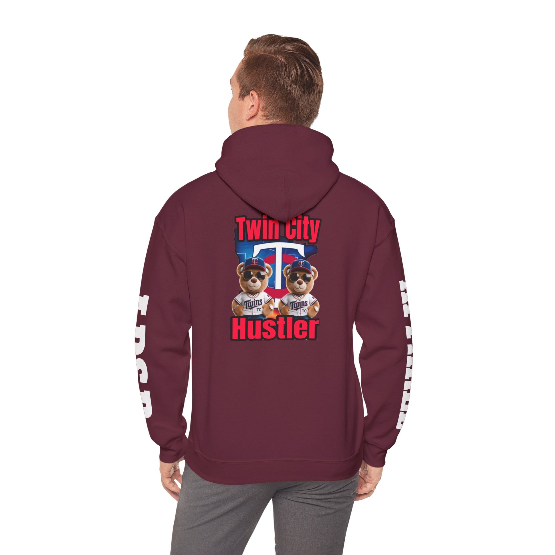 Hooded Sweatshirt - Twin City HUSTLER