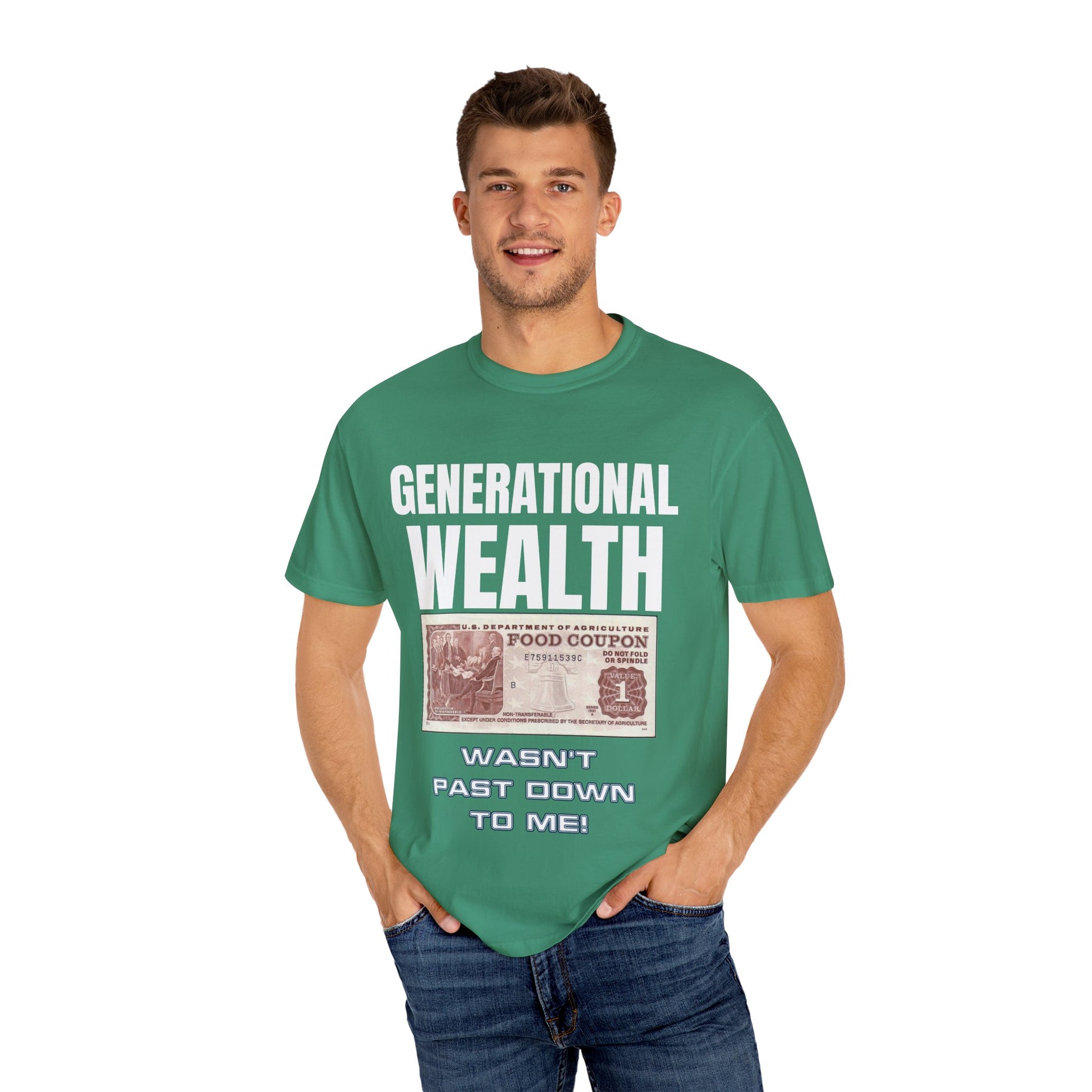 Garment-Dyed T-shirt Generational Wealth Tee