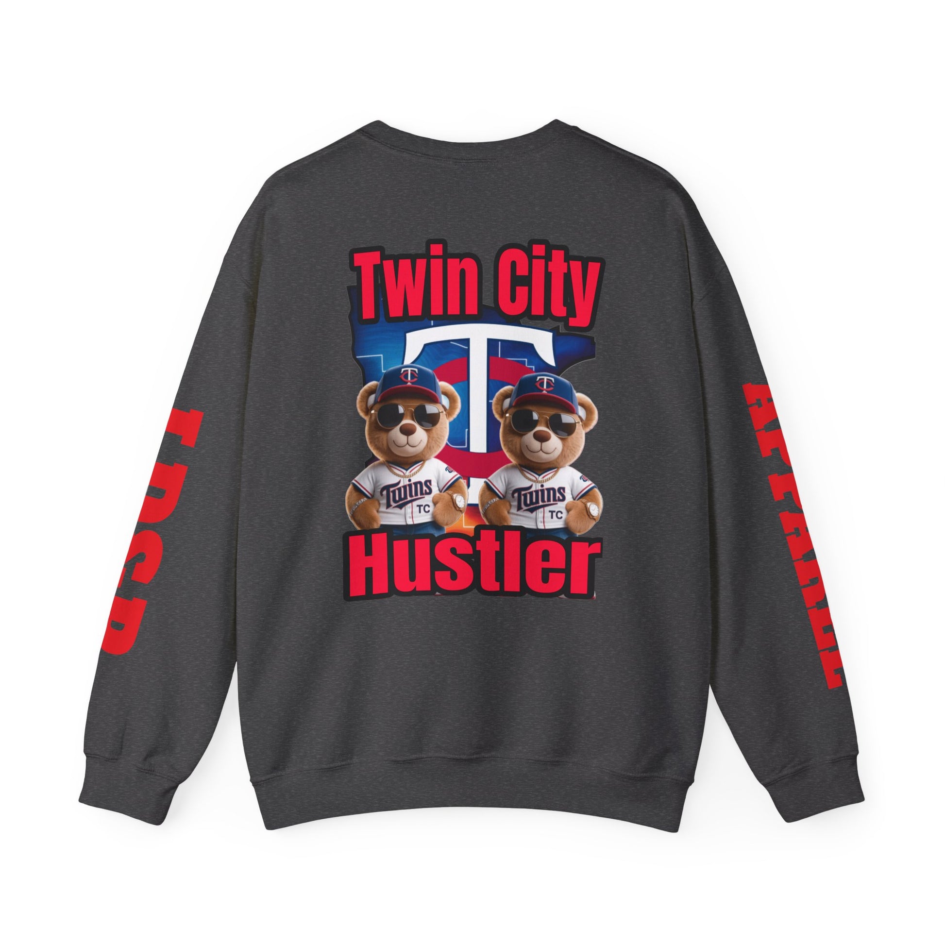 Crewneck Sweatshirt Twin City Hustler LD&P Apparel Design