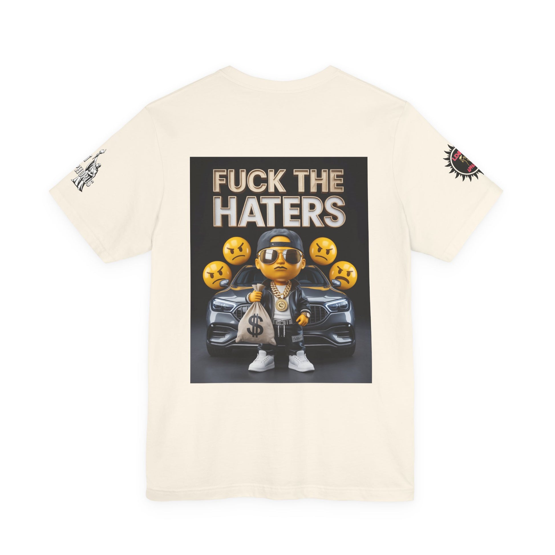 Fuck the Haters Unisex Tee - Bold Graphic Motivational Shirt