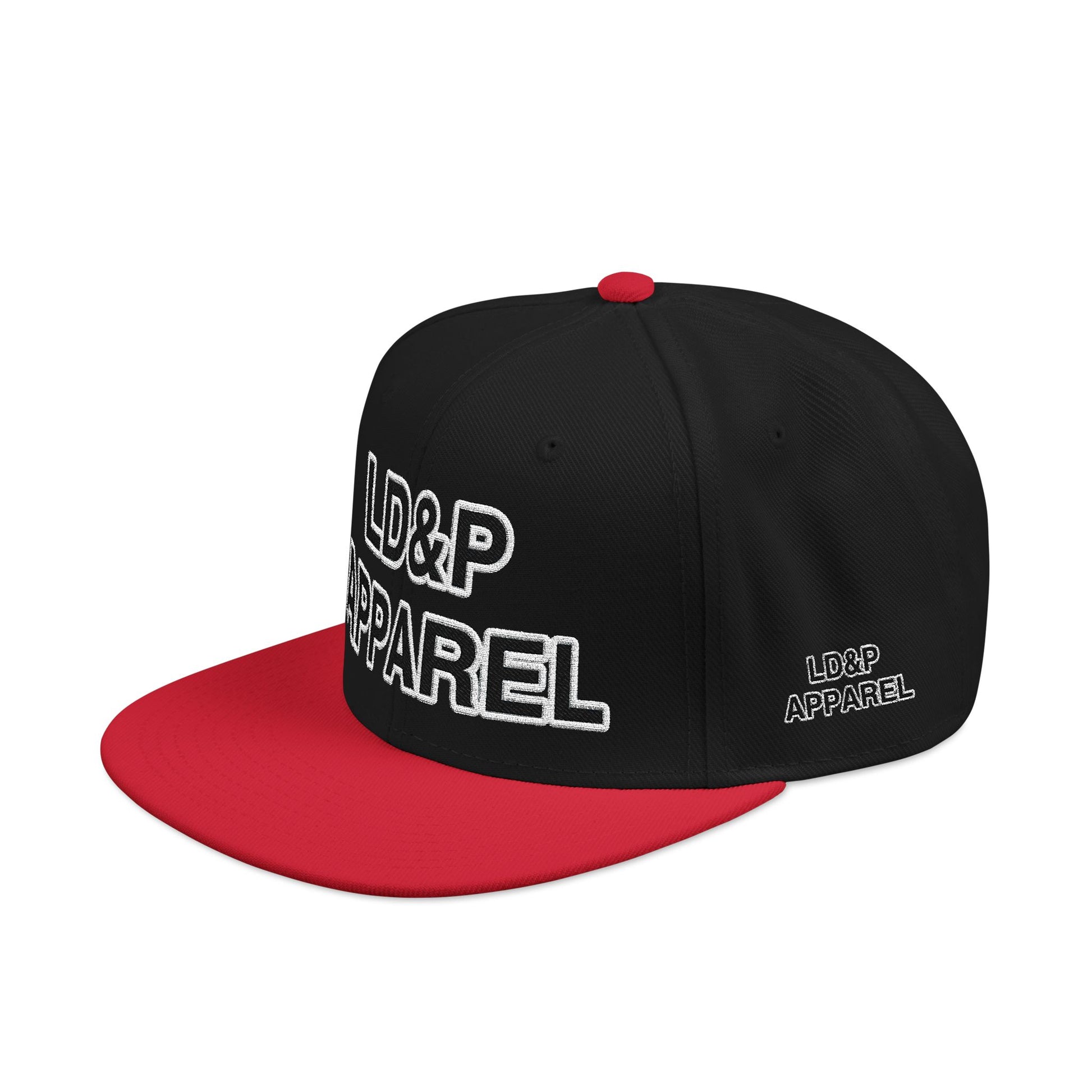 Embroidered Snapback Cap - LD&P Apparel Design